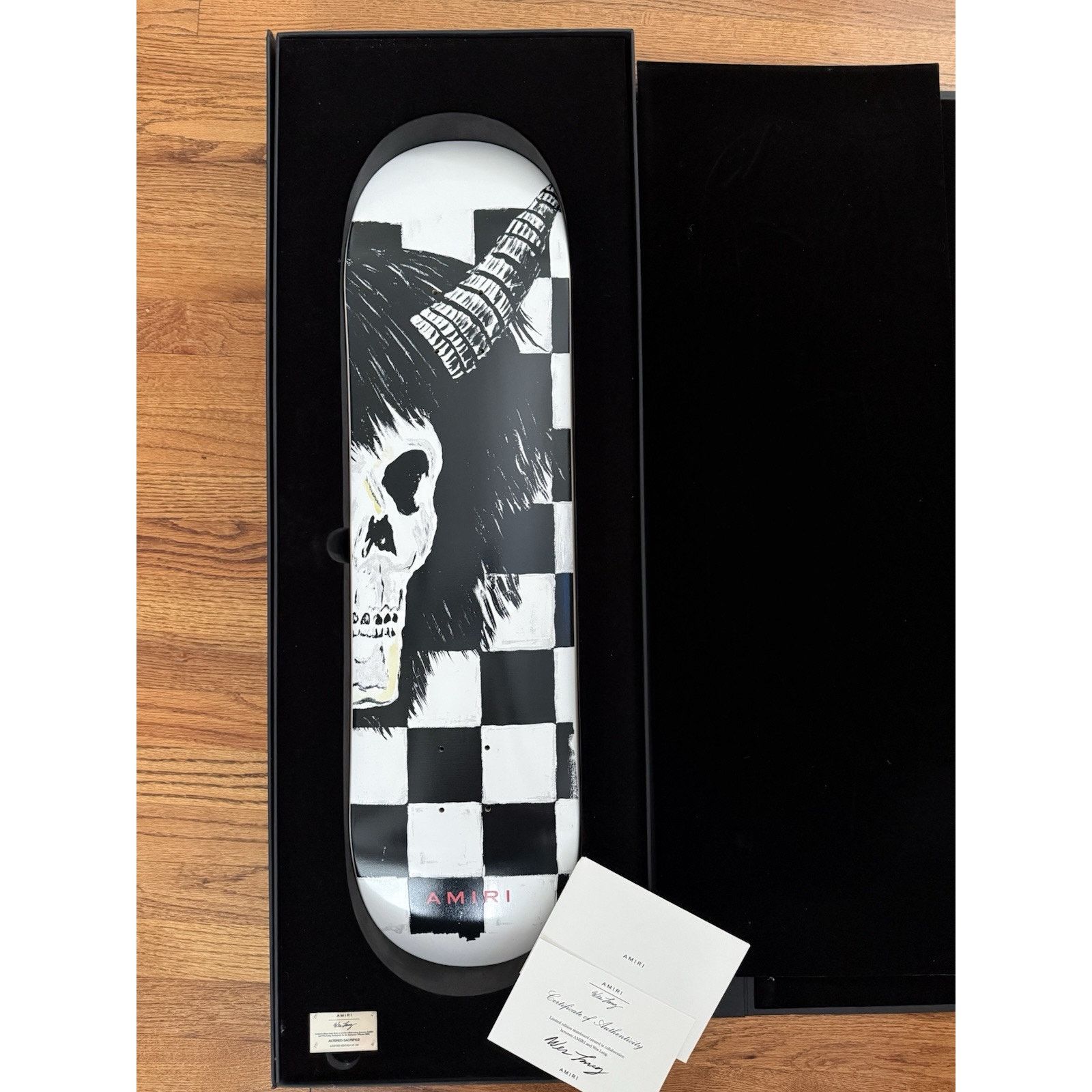 Amiri VERY limited AMIRI X WES LANG SKATEBOARD 54 Of 100 Size ONE SIZE - 1 Thumbnail
