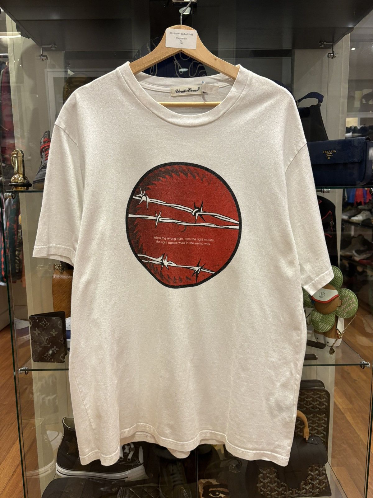 Undercover Undercover Barbed Wire Tee Size US XL / EU 56 / 4 - 1 Thumbnail