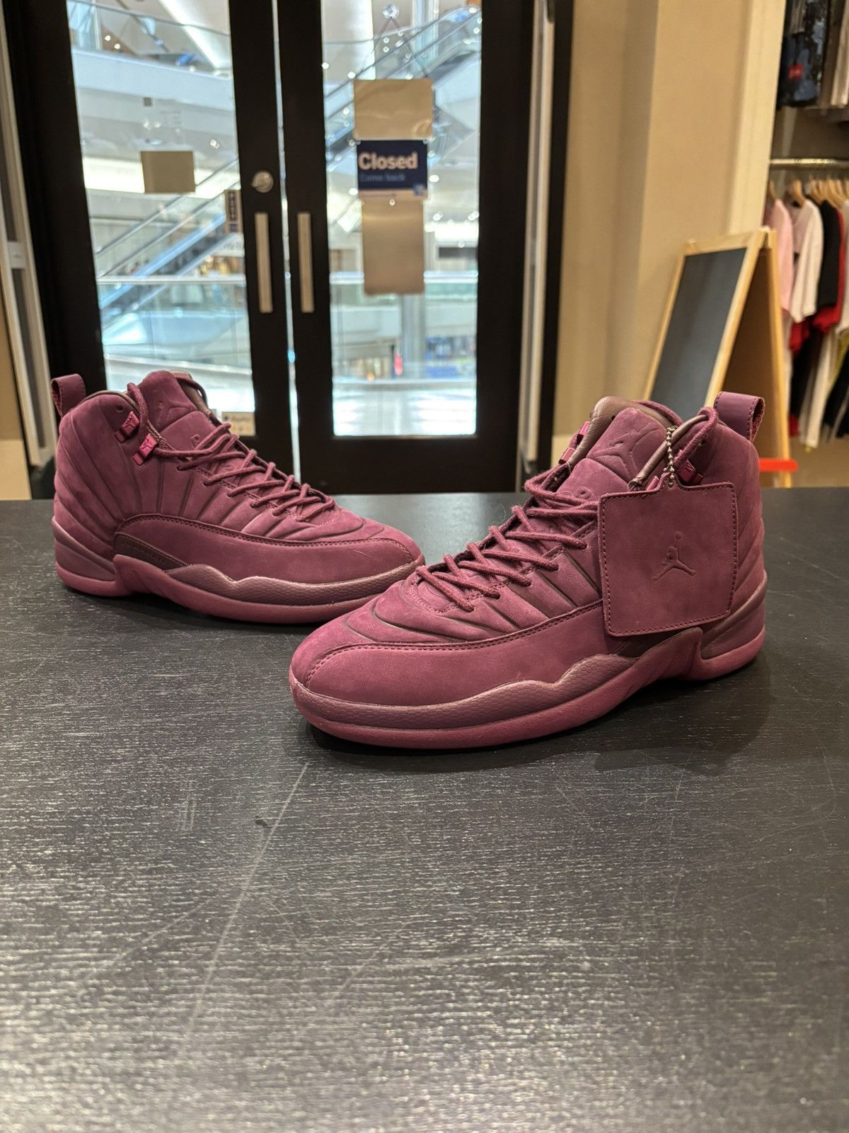Jordan Brand Jordan 12 High PSNY ‘Bordeaux’ Size US 8.5 / EU 41-42 - 1 Thumbnail