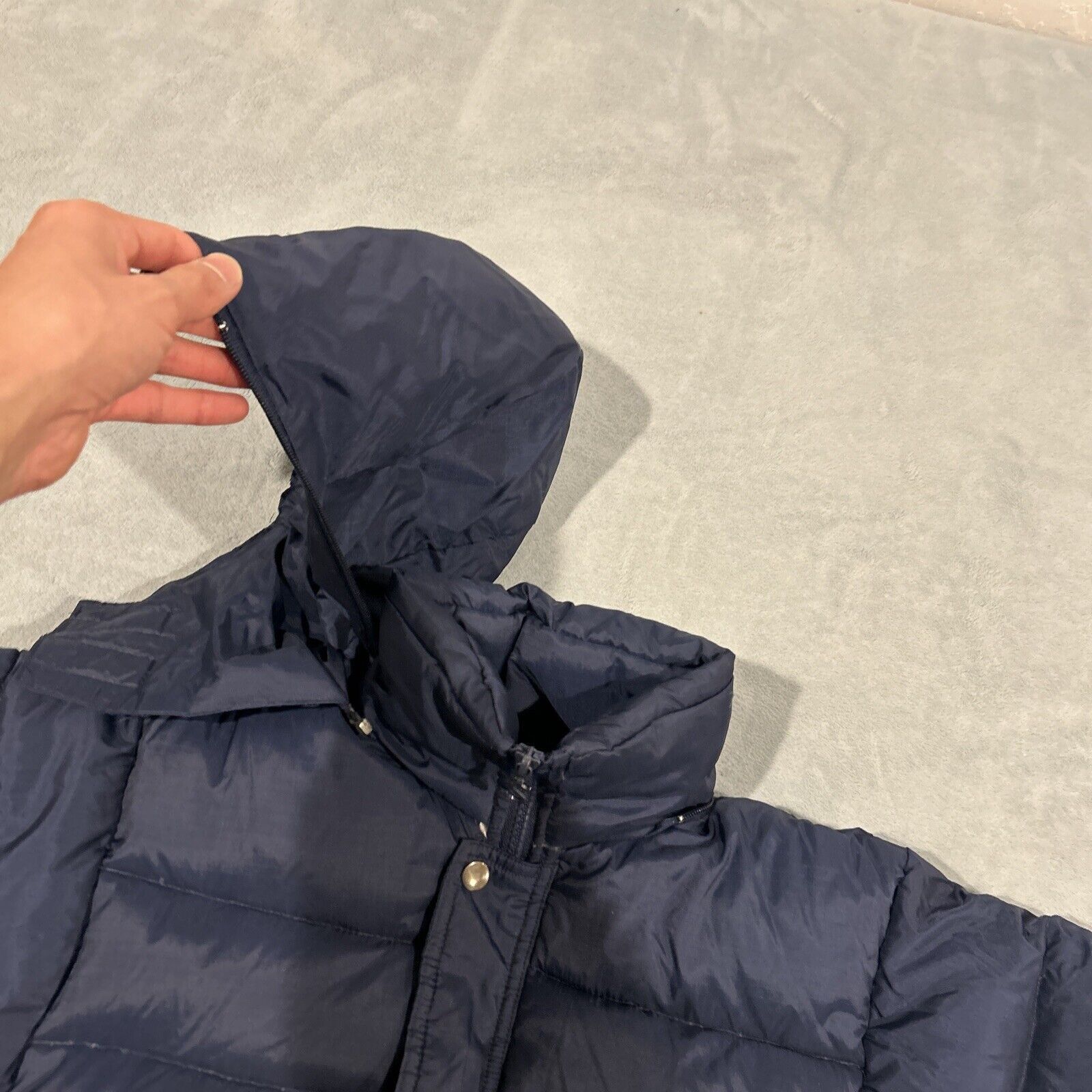 Triple F.A.T. Goose VTG 80s Downed Puffer Hoodie Womens Small Chest 19 Parka Size S / US 4 / IT 40 - 13 Thumbnail