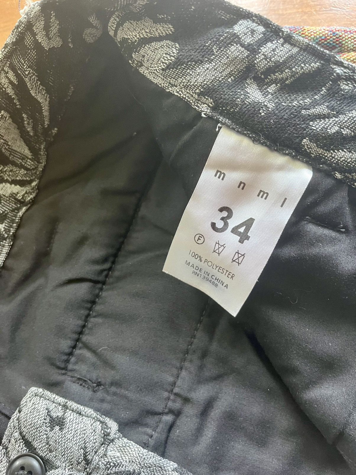 MNML Paneled Blanket Pants - MNML Size US 34 / EU 50 - 3 Thumbnail