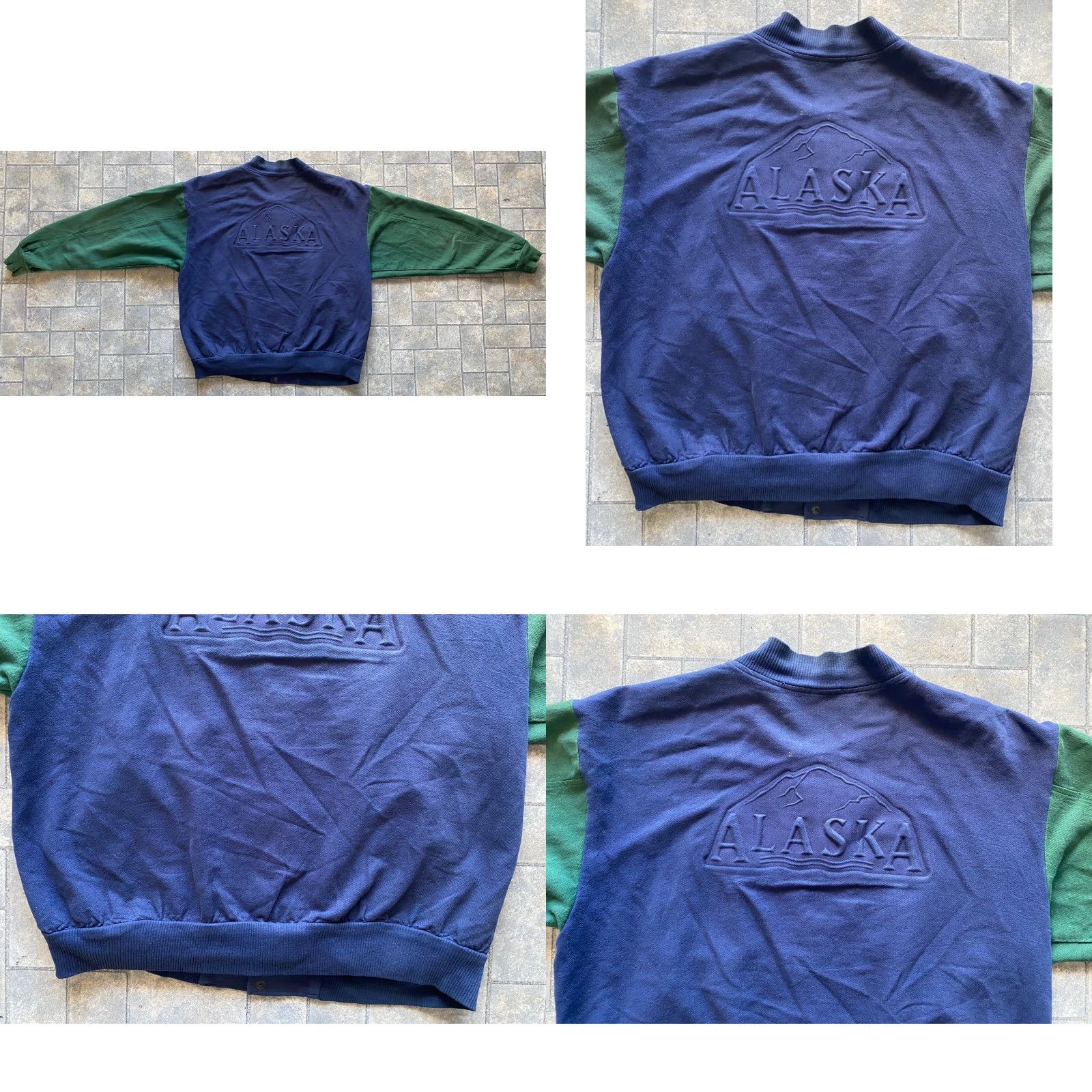Vintage Vintage Wek The World Shacket Size 2 Made In USA Alaska Blue Green Size US XS / EU 42 / 0 - 10 Thumbnail