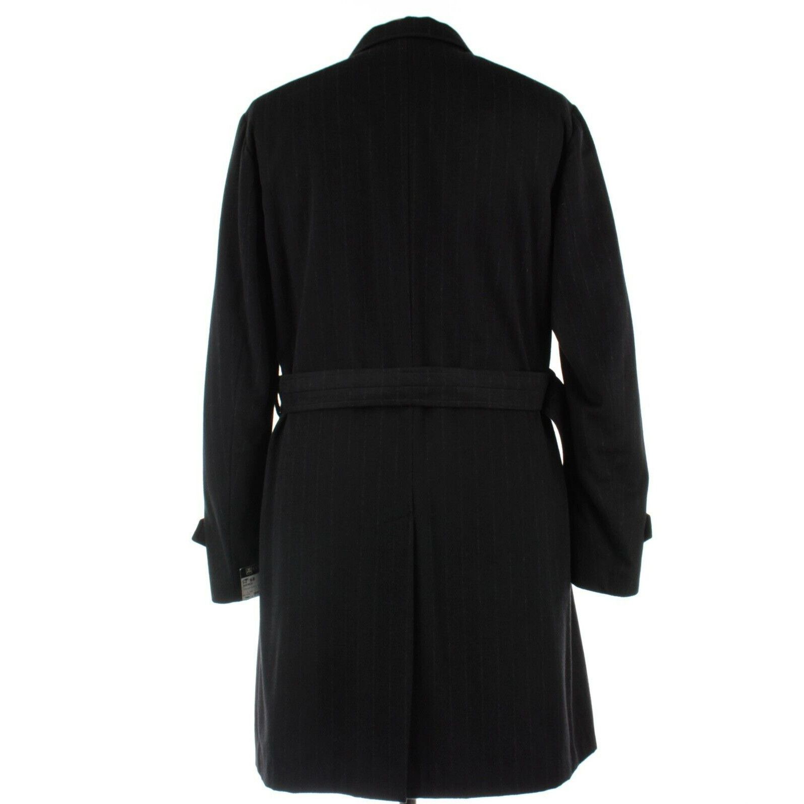Corneliani Corneliani Coat Size L US In Black Wool Size US L / EU 52-54 / 3 - 4 Thumbnail