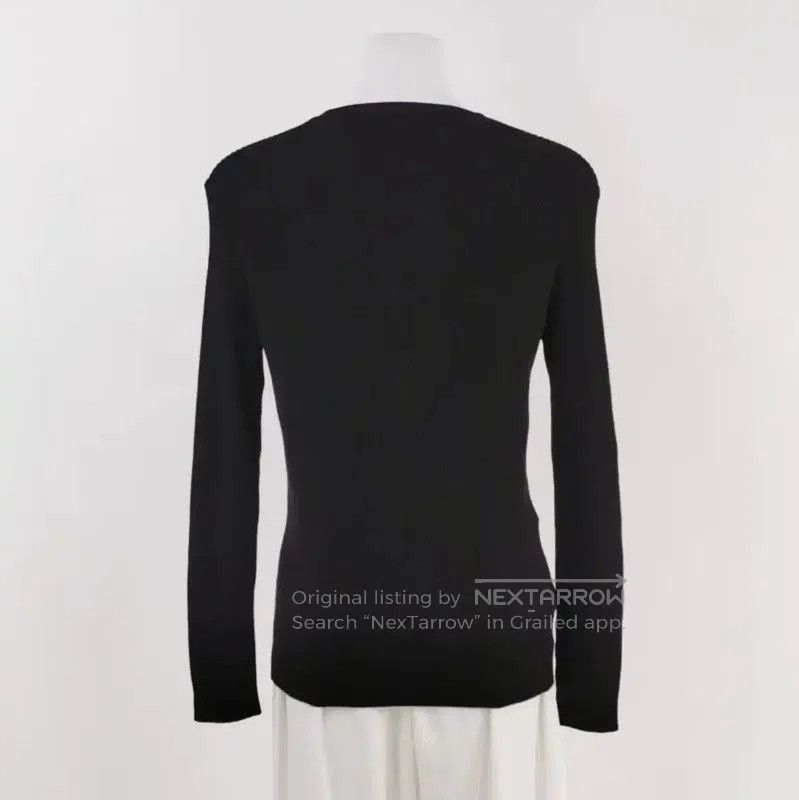 MR & MRS ITALY Prada Black Knit Sweater for Women. Size M / US 6-8 / IT 42-44 - 2 Thumbnail