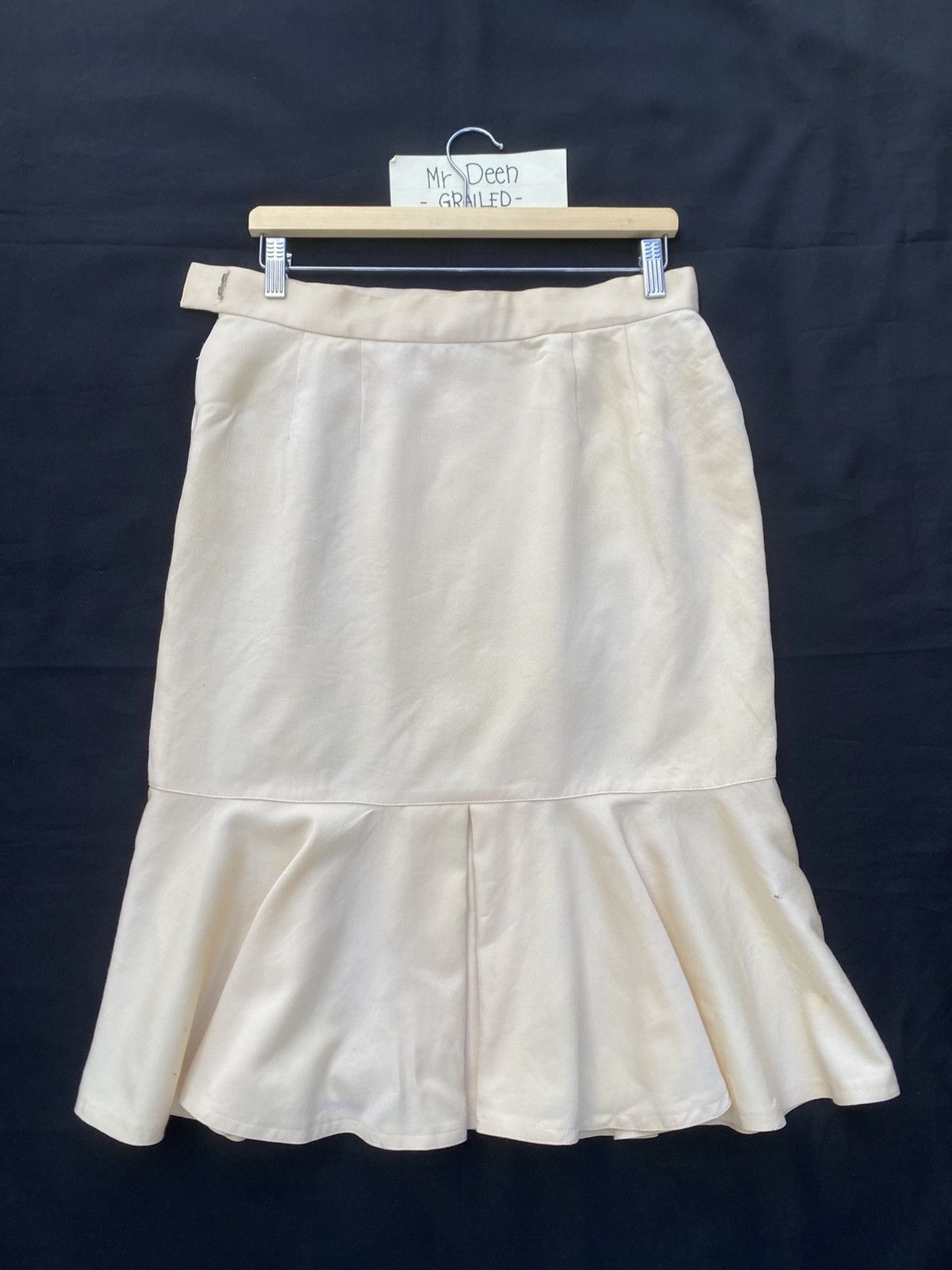 Christian Dior Monsieur Rare Vintage Christian Dior Pret-a-Porter Midi Skirt Size 29" - 15 Thumbnail
