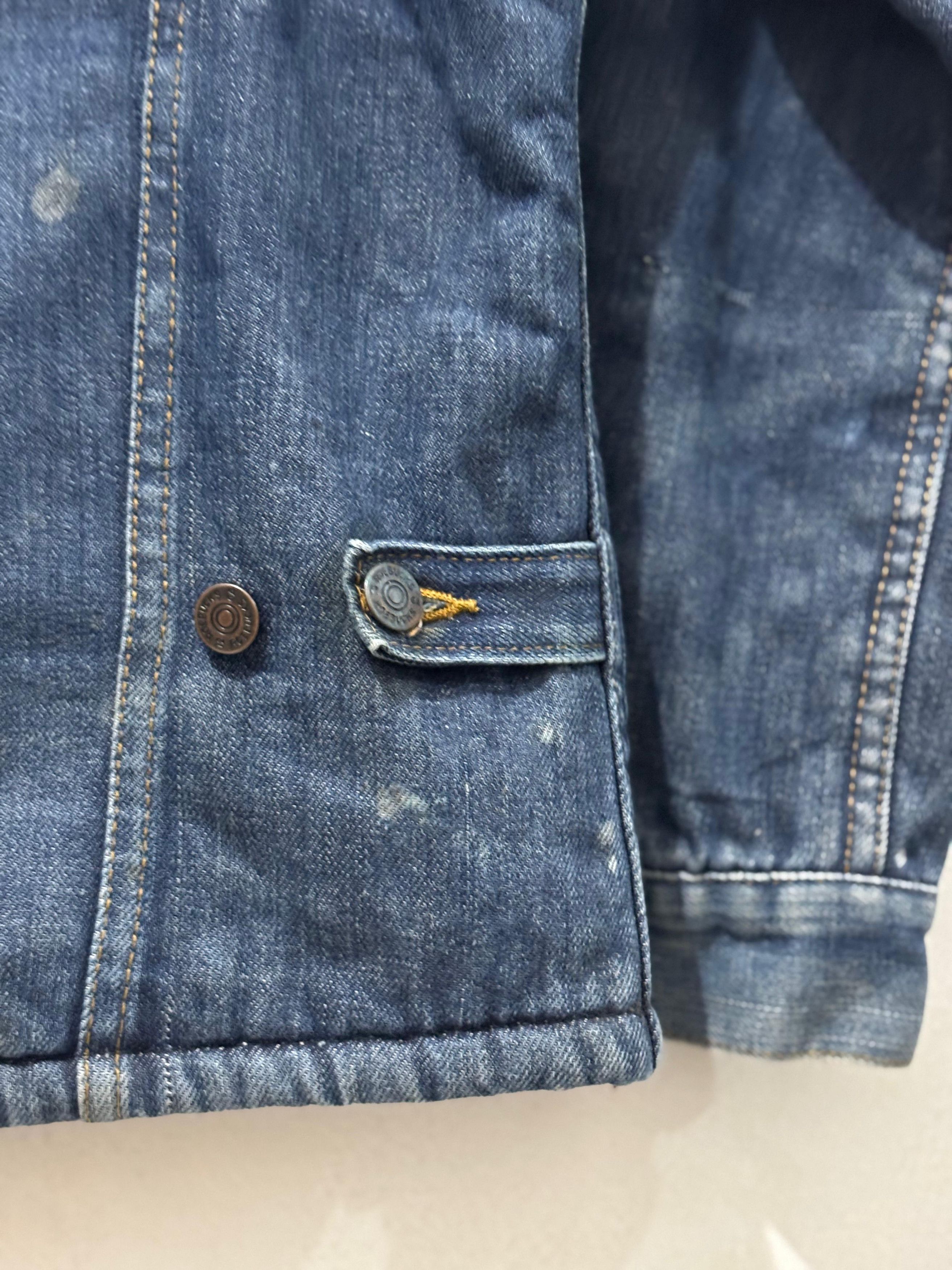 Vintage Vintage 60s Roebucks rare sherpa denim jacket usa Size US M / EU 48-50 / 2 - 8 Thumbnail