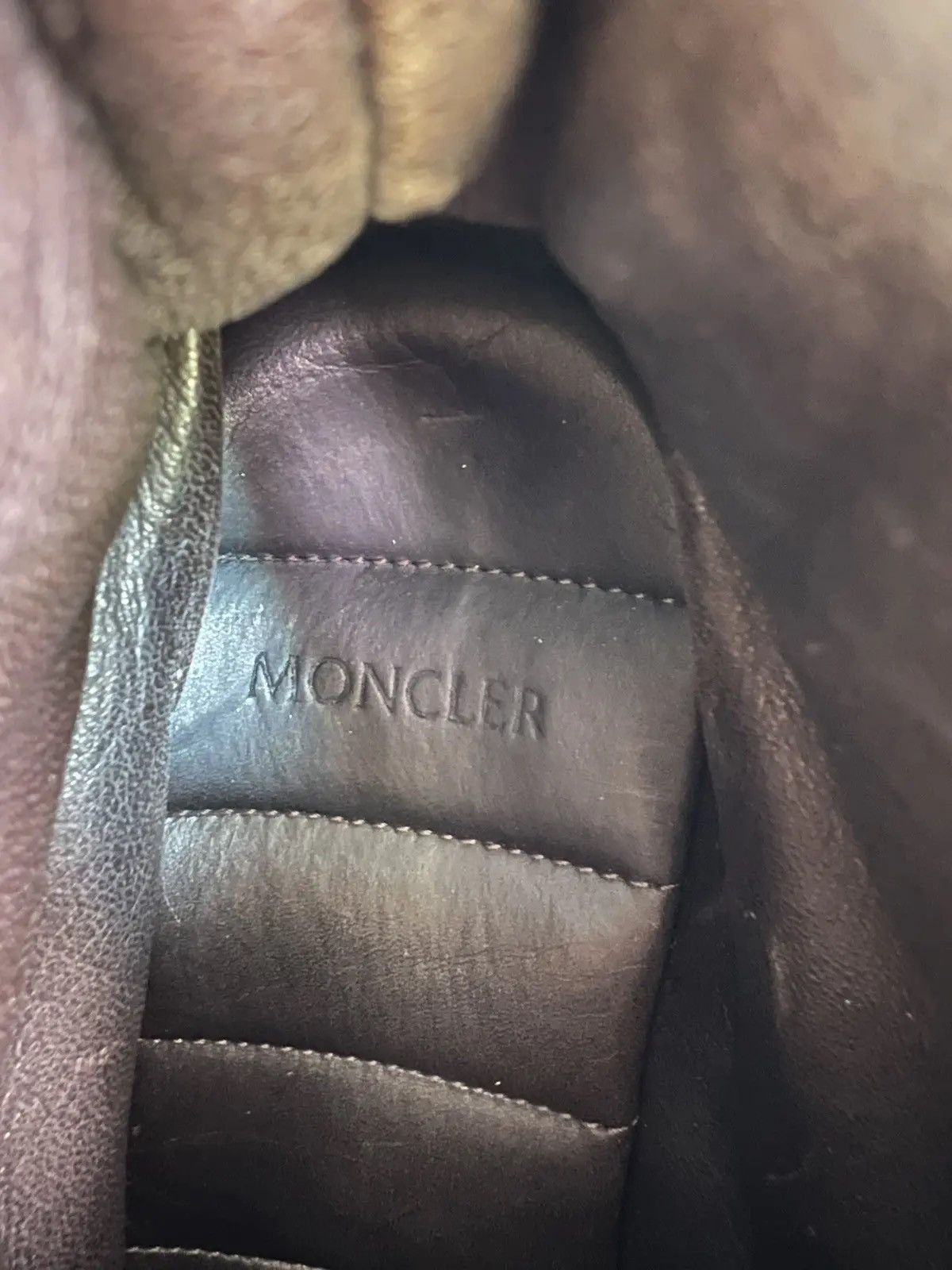 Moncler × Vintage Vintage Moncler sneakers MONTECARLO Cowhide Sherry line Size US 8 / EU 41 - 16 Thumbnail