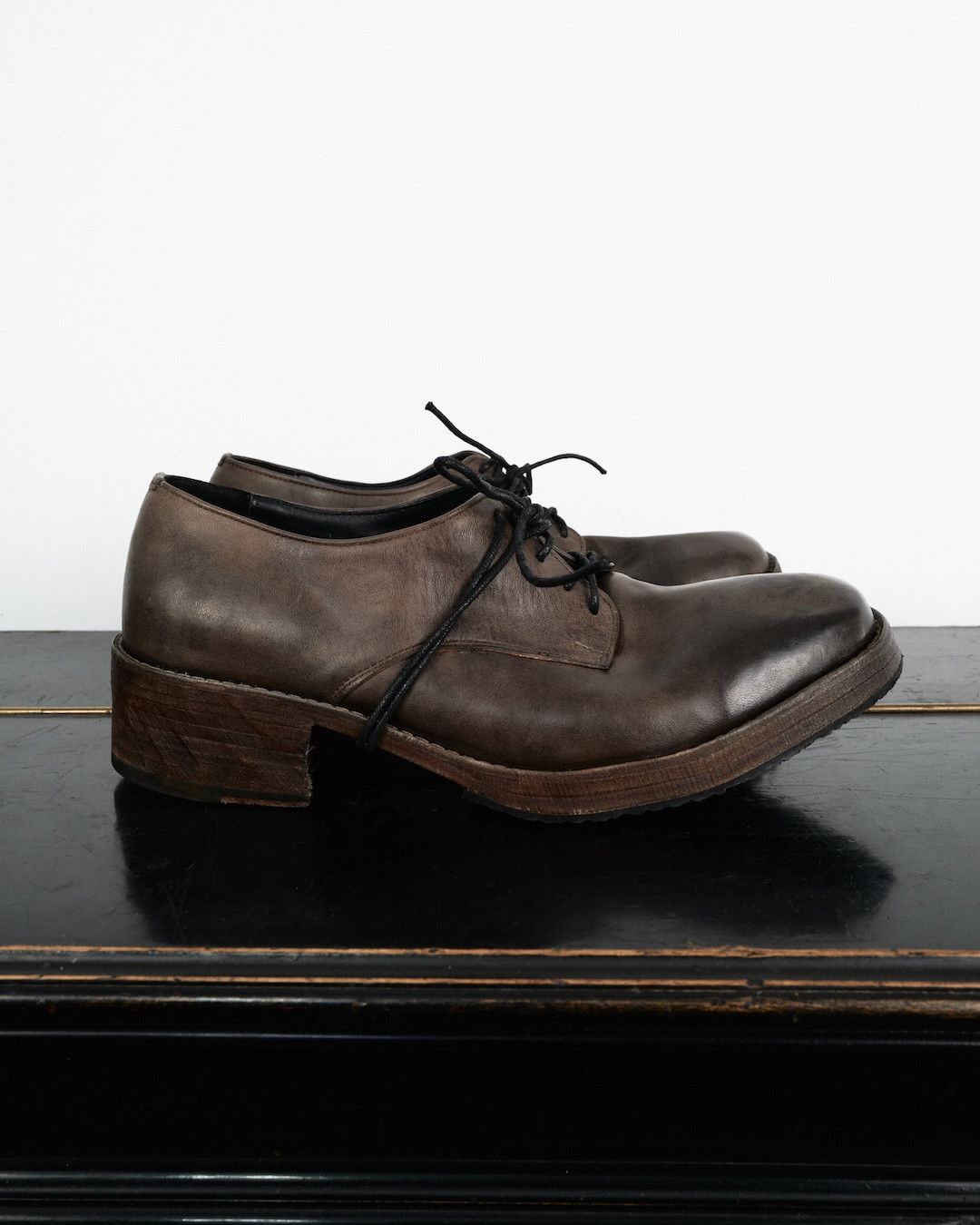 Other NKTRMNV VEG-TANNED HORSE DERBY SHOES D-H2S-VH-01 Size US 7 / EU 40 - 9 Thumbnail