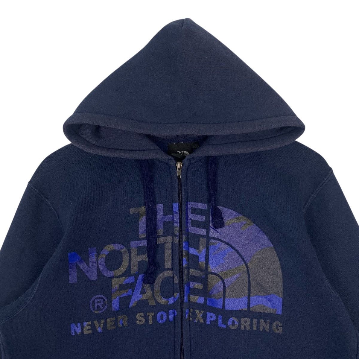 Other Vintage The North Face Hoodie Sweater Navy Blue Size L Size US L / EU 52-54 / 3 - 4 Thumbnail