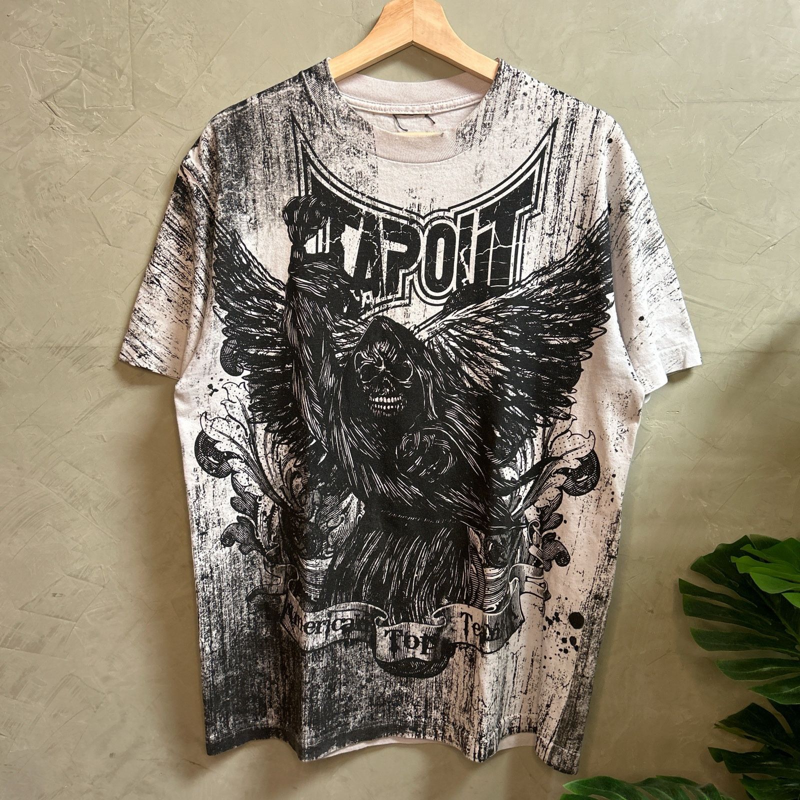 Tapout L Y2K Tapout MPS American Top Team Tie Dye Shirt Size US L / EU 52-54 / 3 - 1 Thumbnail