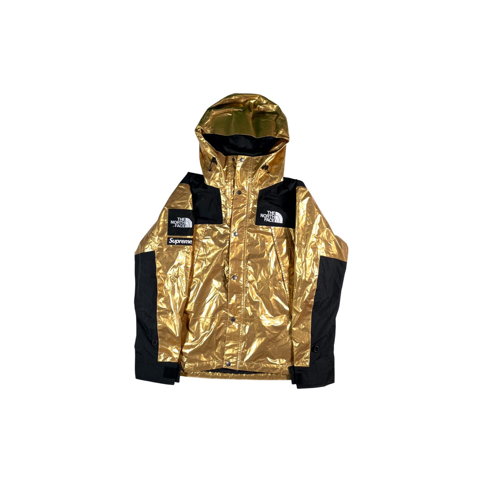 Supreme Supreme TNF Mountain Parka Gold Jacket Size US S / EU 44-46 / 1 - 1 Thumbnail