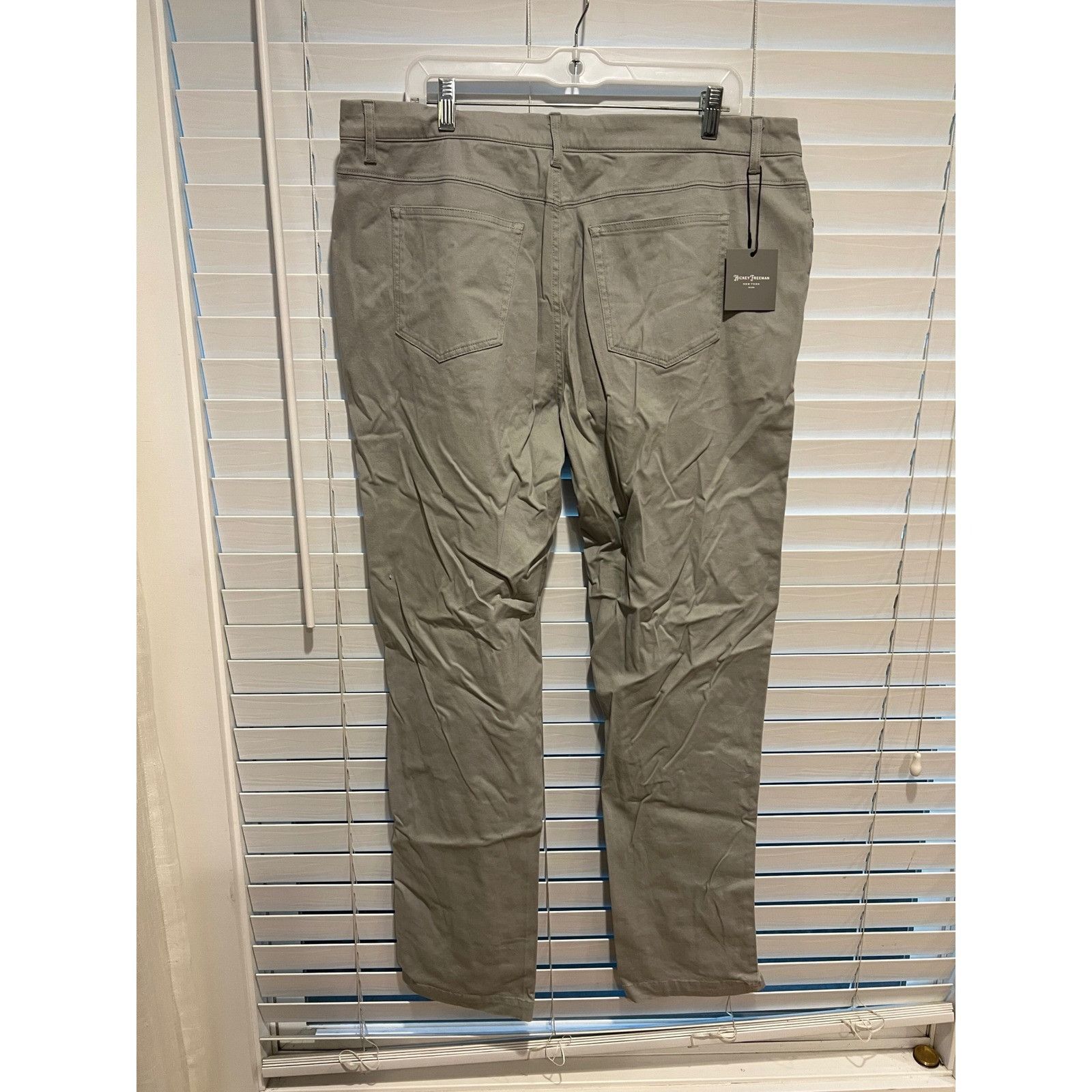 Hickey Freeman Hickey Freeman New York 38x32 Light Grey Stretch Pocket Cott Size US 38 / EU 54 - 3 Thumbnail
