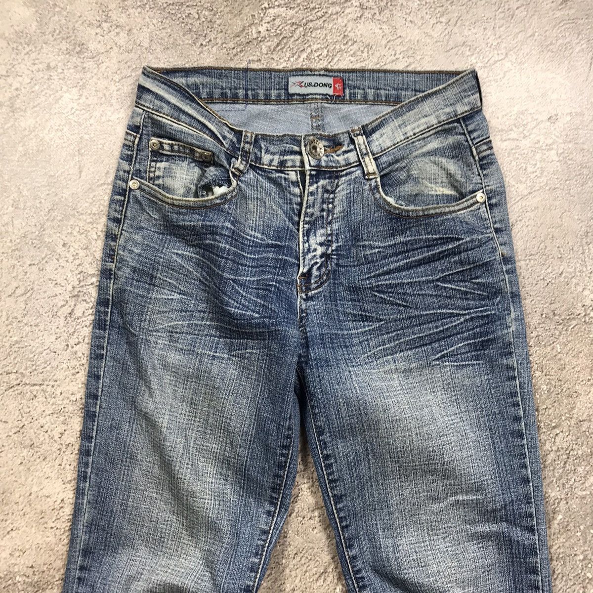 Vintage Vintage 90s Distressed Baggy Jeans Thrashed Grunge Skate 25 Size 25" / US 0 / IT 36 - 3 Thumbnail