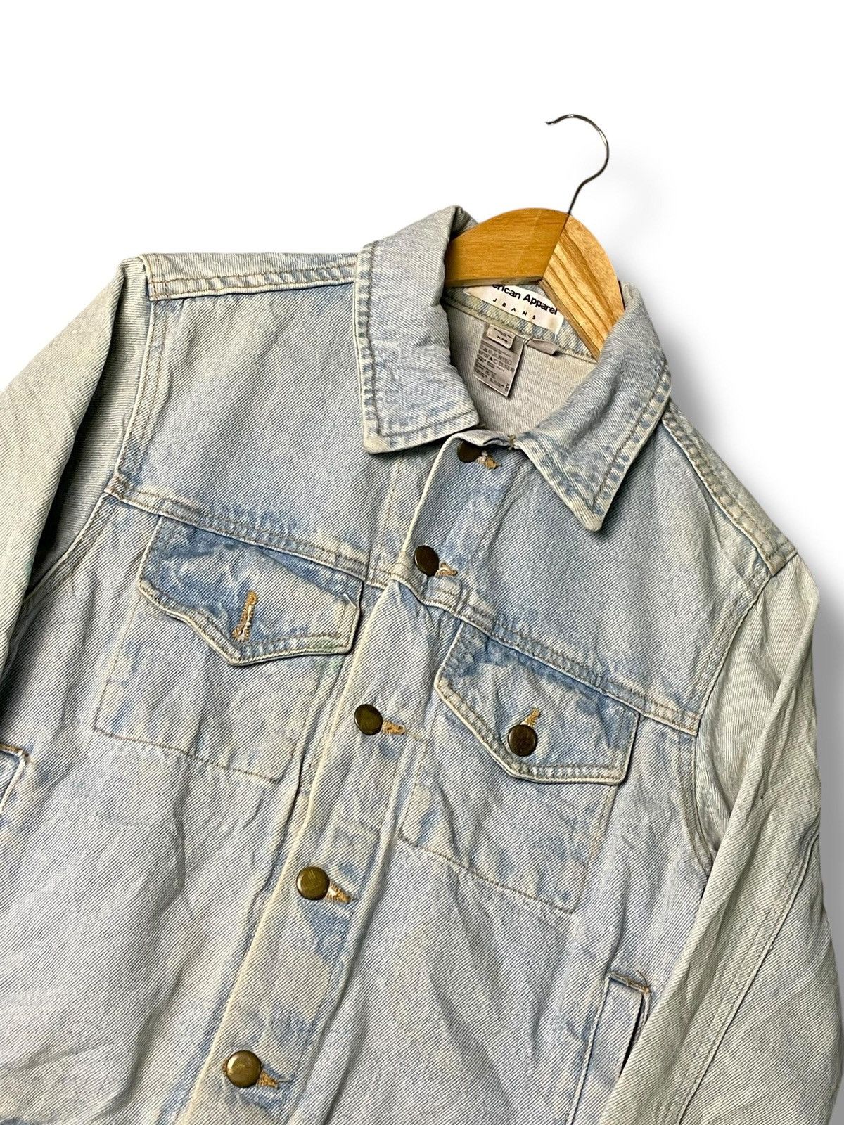 American Apparel American Apparel Denim Jacket (4) Size US XXS / EU 40 - 5 Thumbnail