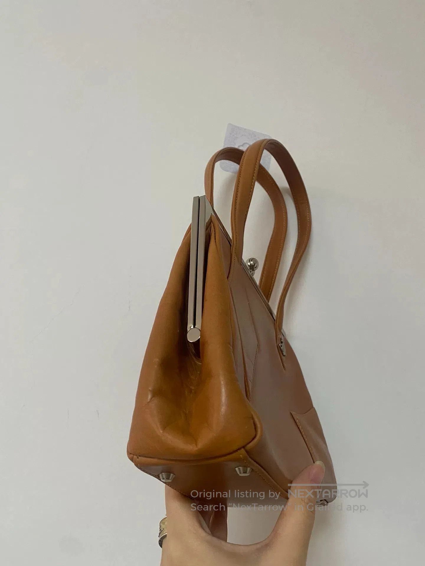 Vivienne Westwood Vivienne Westwood Brown Vintage Clasp Handbag. Size ONE SIZE - 5 Thumbnail
