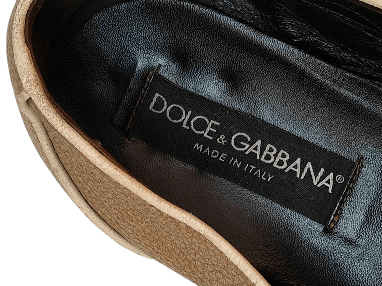 Dolce & Gabbana Dolce & Gabbana Leather Shoes Size US 8 / EU 41 - 9 Thumbnail