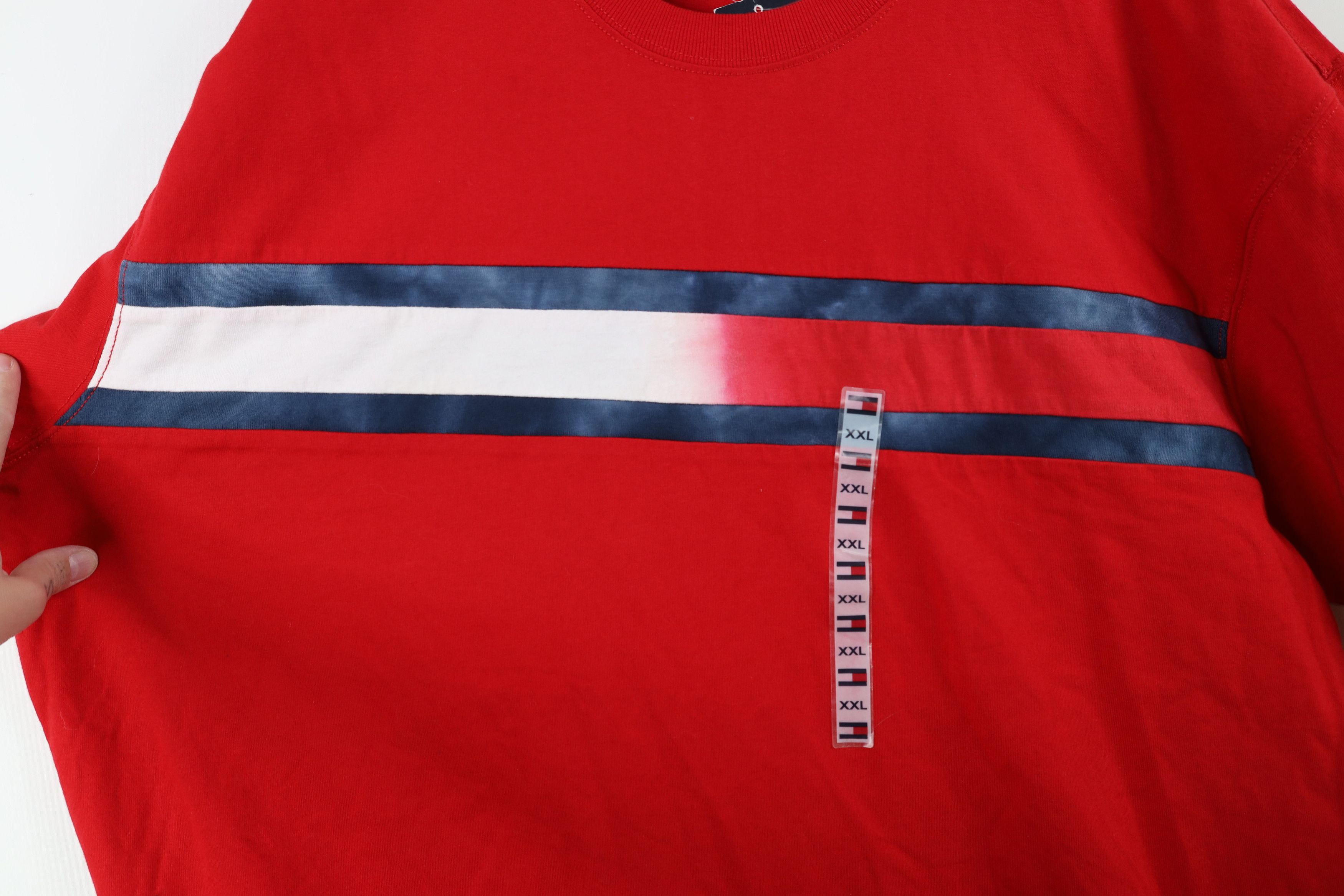 Tommy Hilfiger Deadstock Vintage Tommy Hilfiger Spell Short Sleeve T-Shirt Size US XXL / EU 58 / 5 - 9 Thumbnail