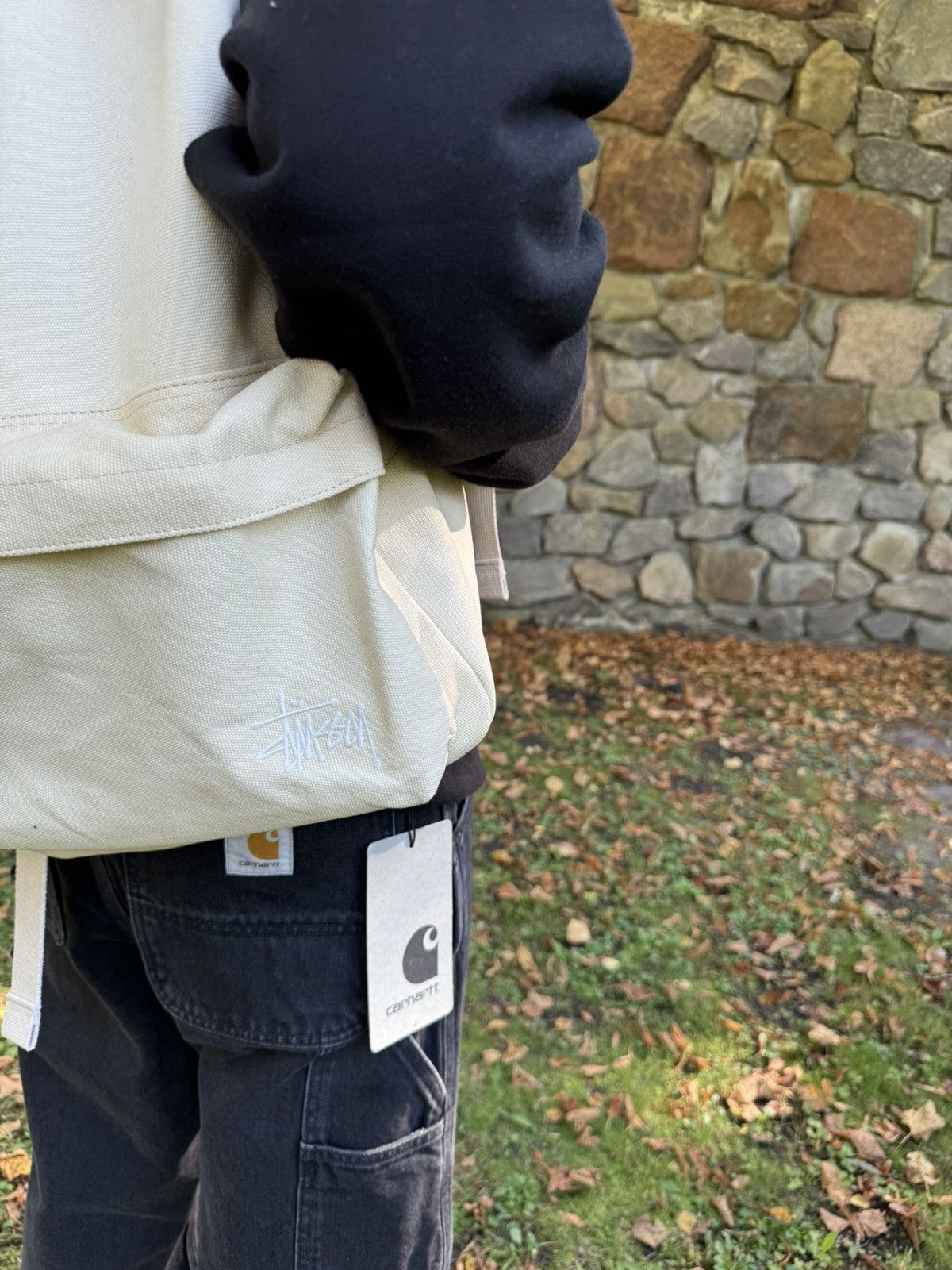 Stussy Stussy Canvas backpack Natural Size ONE SIZE - 2 Thumbnail