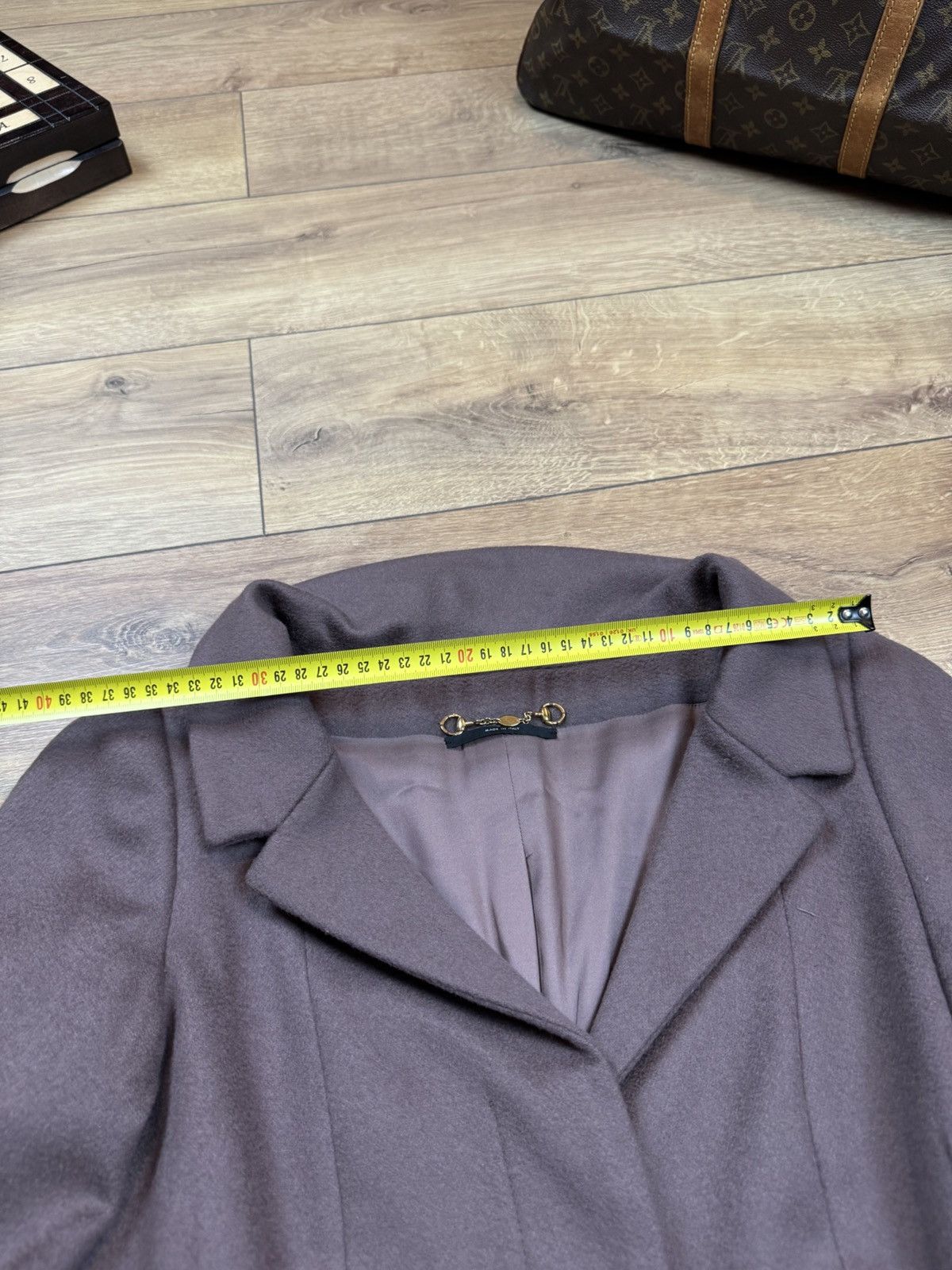 Gucci Wool trench coat Gucci original luxury streetwear item Size S / US 4 / IT 40 - 7 Thumbnail