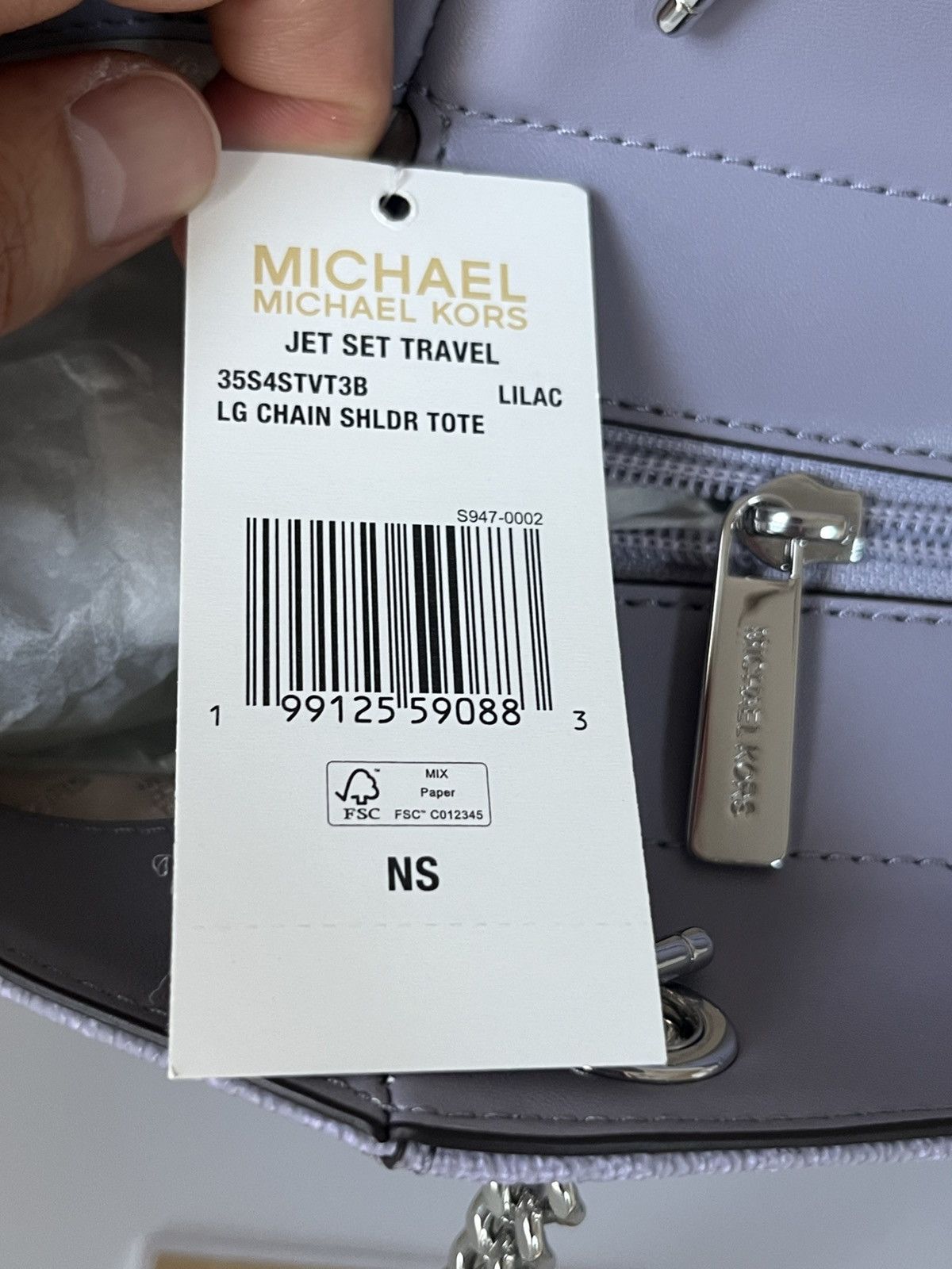 Michael Kors Michael Kors Jet Set Travel Large Chain Shoulder Tote Size ONE SIZE - 7 Thumbnail