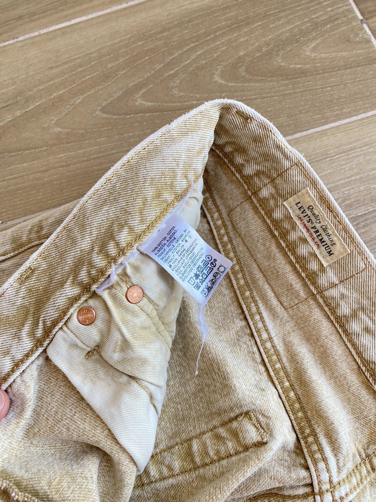Levi's Levis 501 Premium Washed Jeans 33/32 Size US 33 - 10 Thumbnail