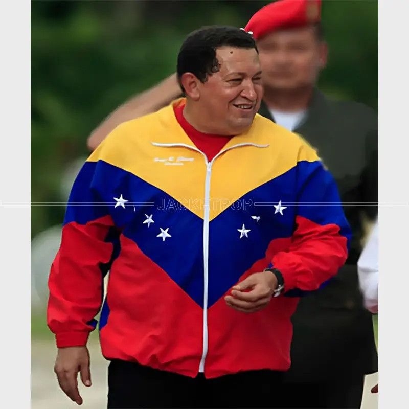 Vintage Vintage VENEZUELA - CHAVEZ Windbreaker 90s Size US L / EU 52-54 / 3 - 4 Thumbnail