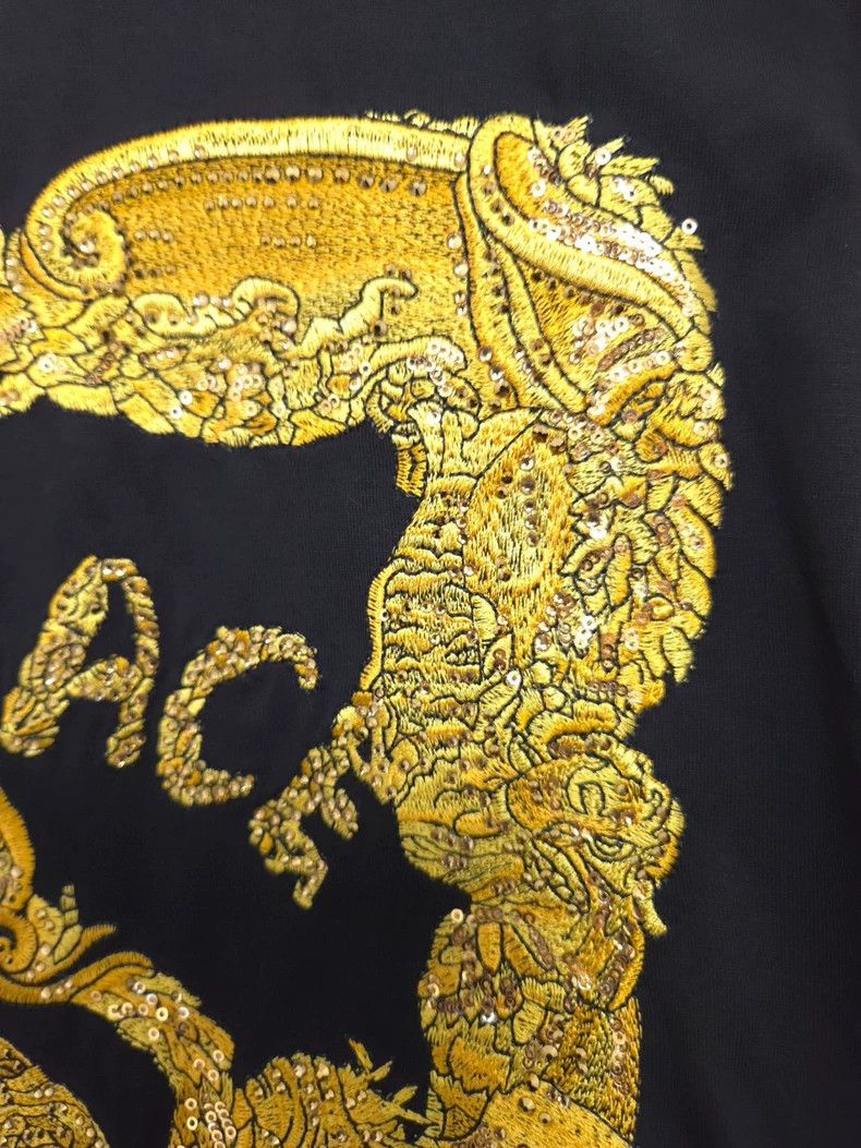 Versace Versace New short sleeves embroidered with gold thread Size US XXL / EU 58 / 5 - 7 Thumbnail