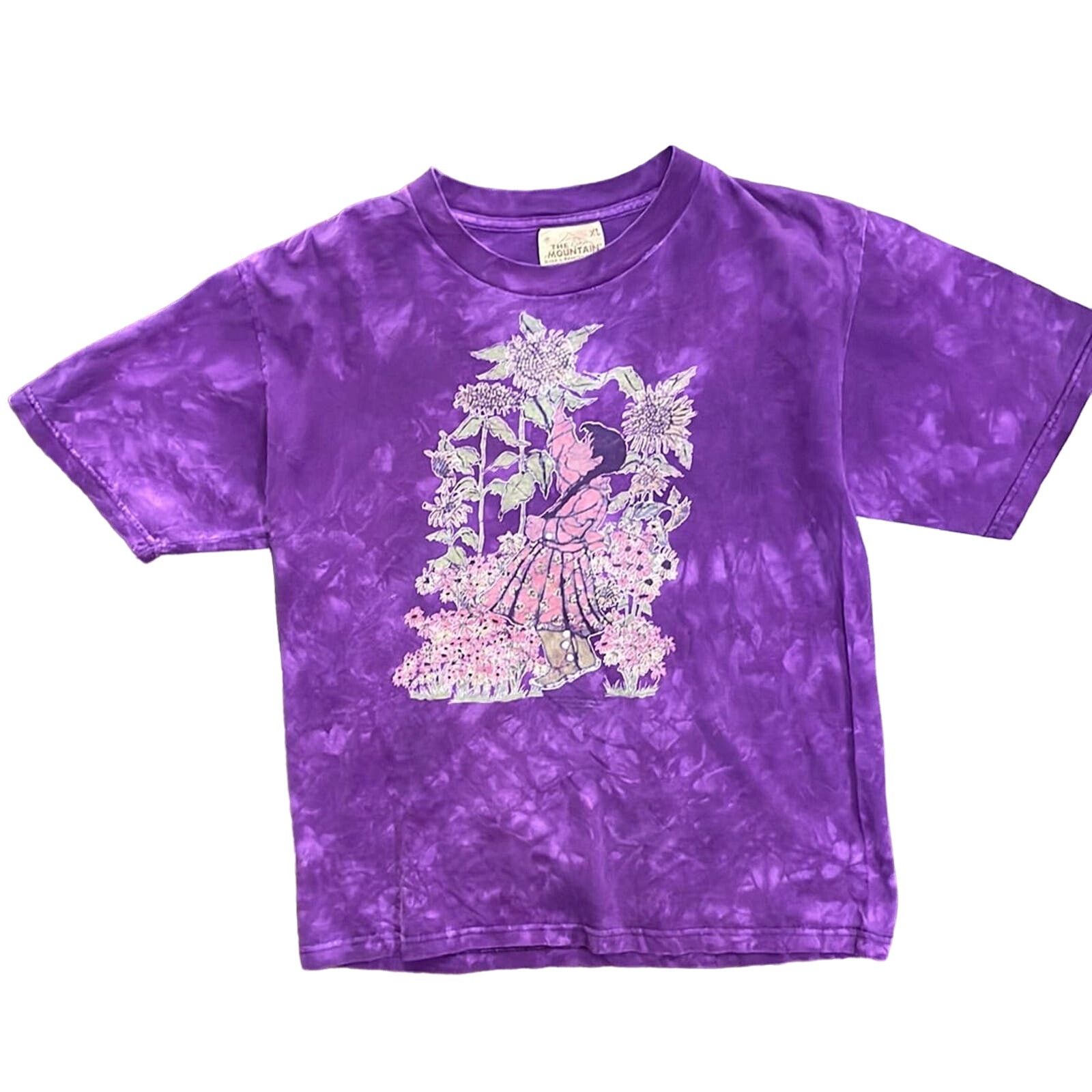 The Mountain Vintage 90s Sunflower Girl The Mountain Shirt XL Size US XL / EU 56 / 4 - 1 Thumbnail