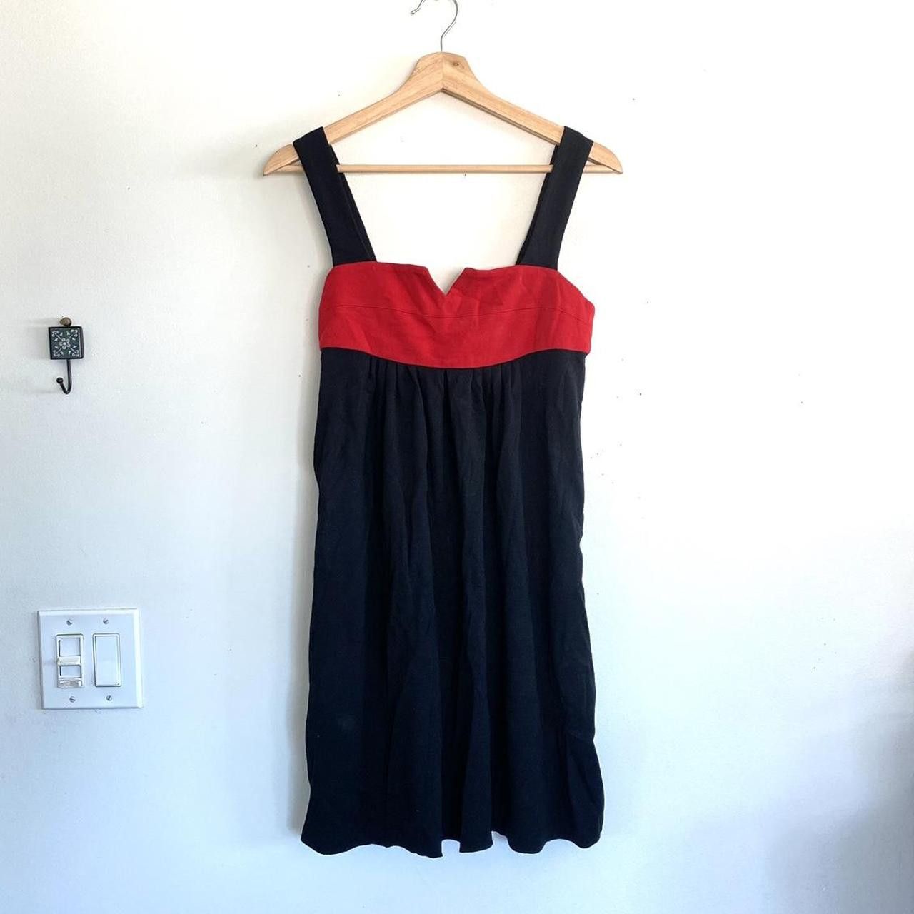 Diane von Furstenberg DIANE VON FURSTENBERG RED BLACK WOMENS MINI DRESS SIZE 8 Size M / US 6-8 / IT 42-44 - 2 Thumbnail
