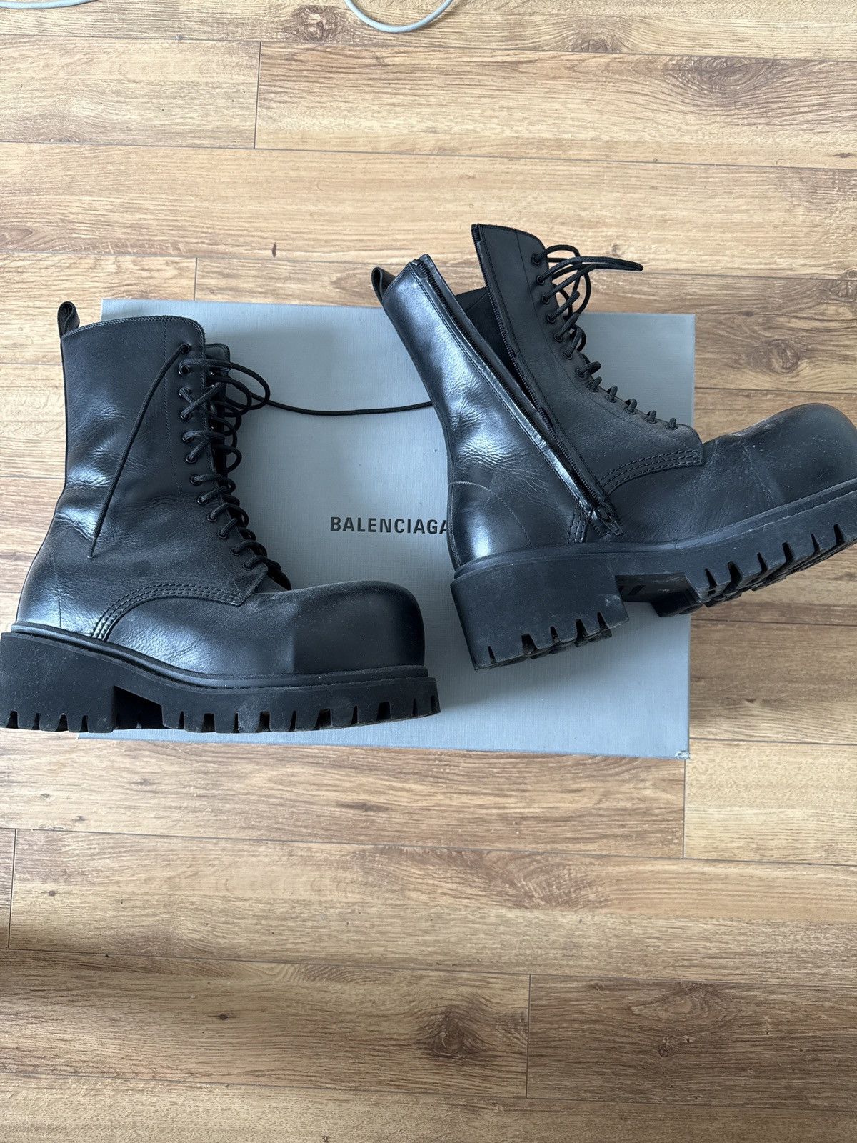 Balenciaga Balenciaga Stomper Derby Shoe | Grailed