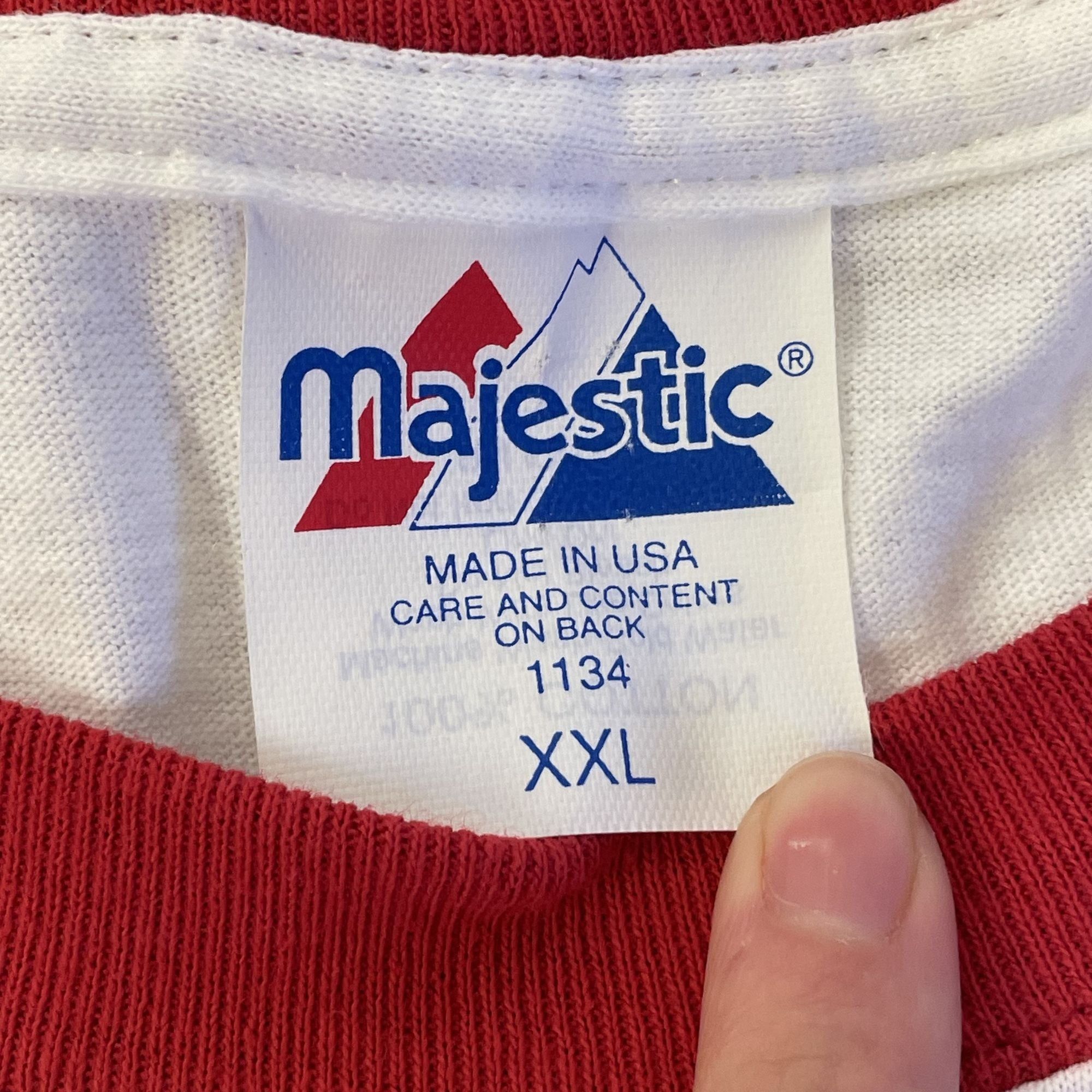 Majestic NEW Majestic 2007 MLB RED SOX World Series Champions RINGER Size US XXL / EU 58 / 5 - 7 Thumbnail