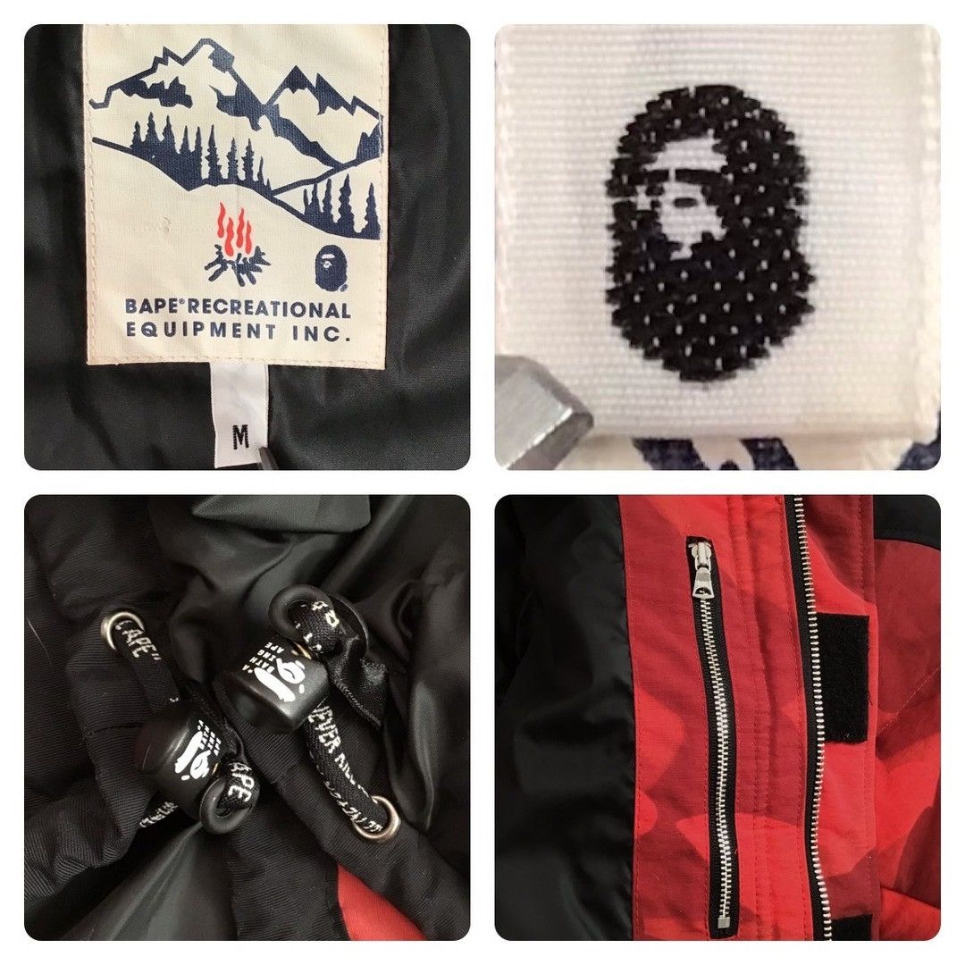 Bape × Nigo BAPE Giant Red camo Puffer Down Jacket a bathing ape NIGO Size US M / EU 48-50 / 2 - 7 Thumbnail