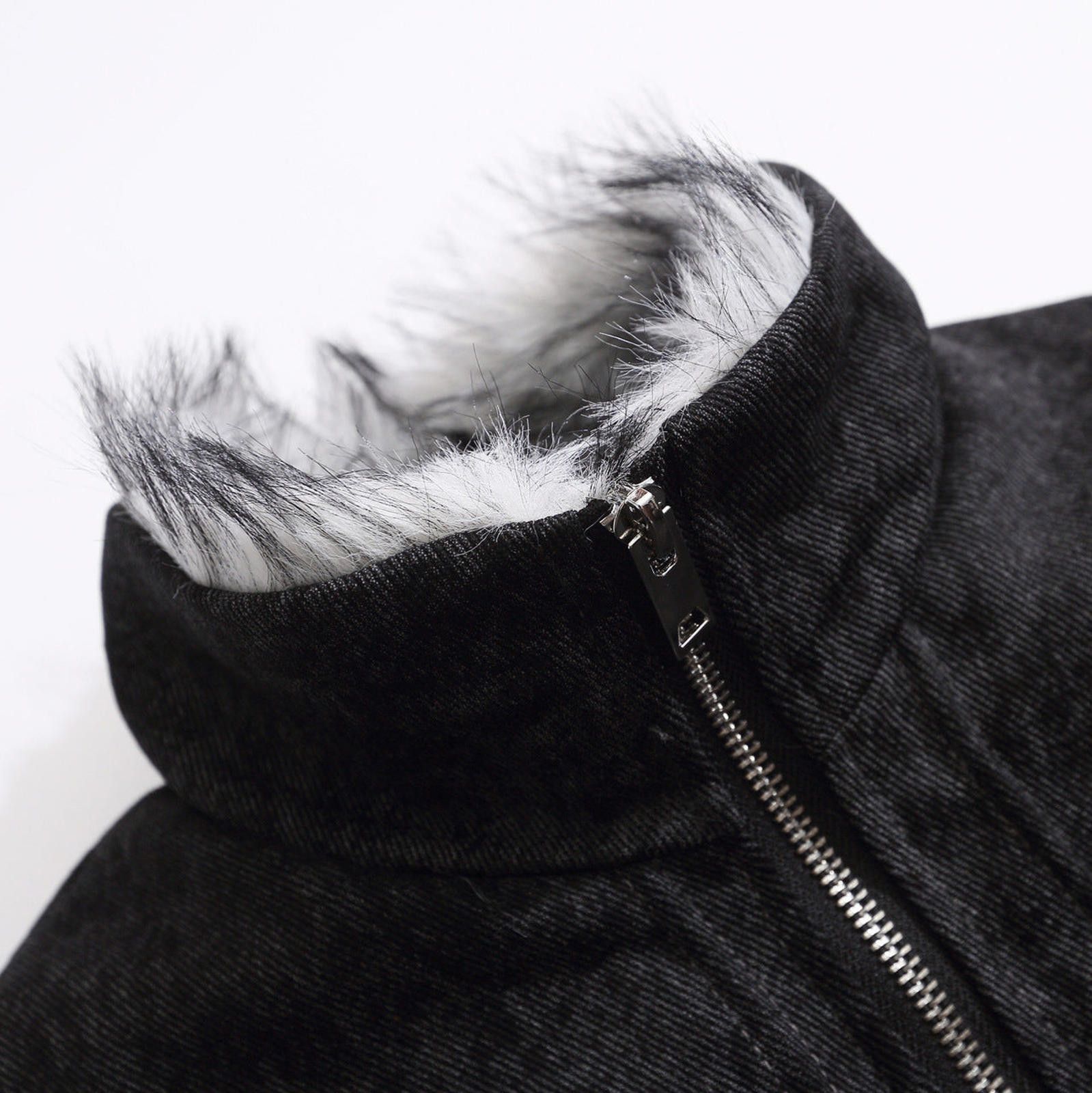 Fragment Design Black Quilted Faux Fur Lined Mens Outerwear Jacket Size US M / EU 48-50 / 2 - 4 Thumbnail