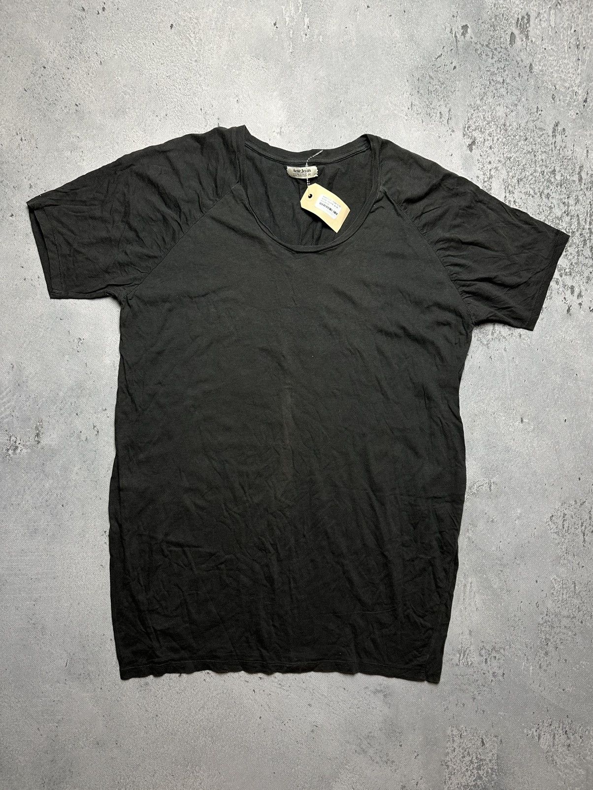 Acne Studios Acne Jeans Studios Logo A/W 07 T-Shirt Faded Vintage y2k Size M / US 6-8 / IT 42-44 - 4 Thumbnail