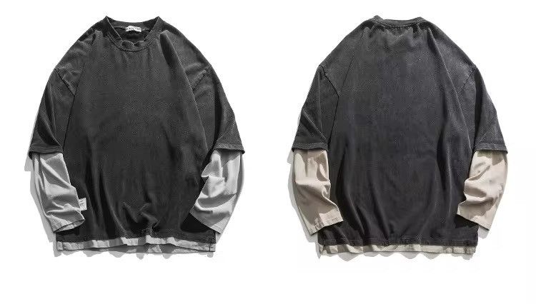Vintage Retro Vintage Casual Round Neck Loose Pullover Sweatshirt Size US M / EU 48-50 / 2 - 4 Thumbnail