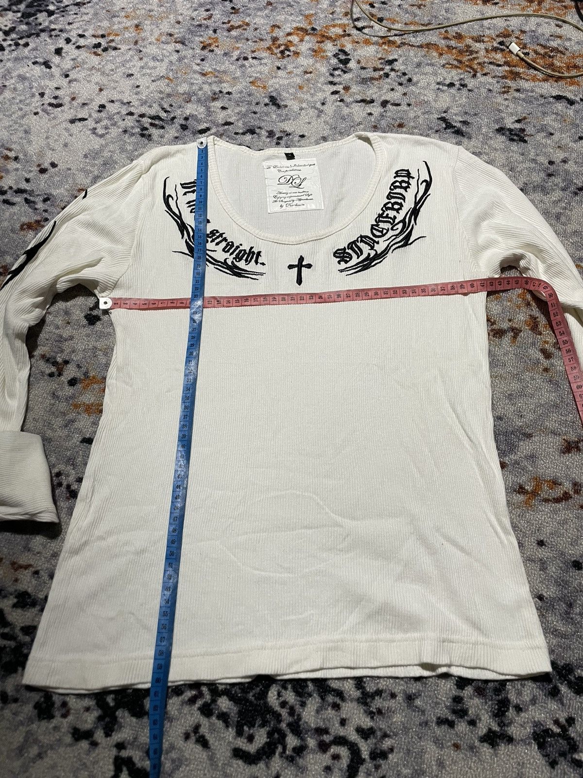 If Six Was Nine × Japanese Brand × KMRii Poem Tribal Tato Thermal Ifsixwasnine style Longselleve Size US M / EU 48-50 / 2 - 5 Thumbnail