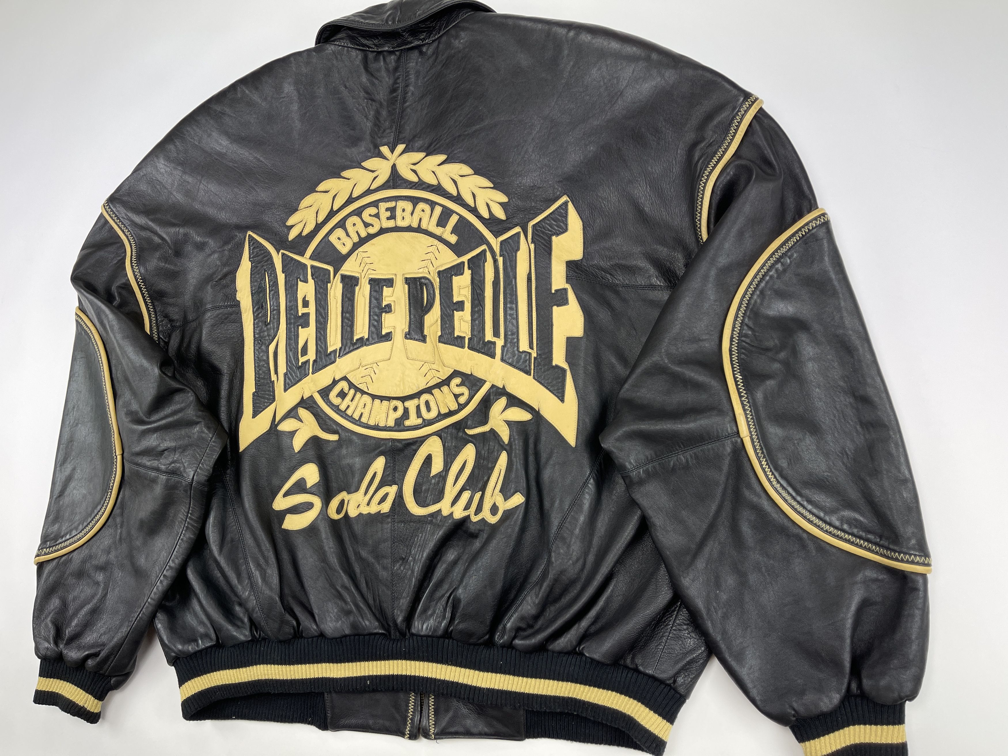 Pelle Pelle Pelle Pelle leather jacket Soda Club vintage Marc Buchanan L Size US L / EU 52-54 / 3 - 5 Thumbnail