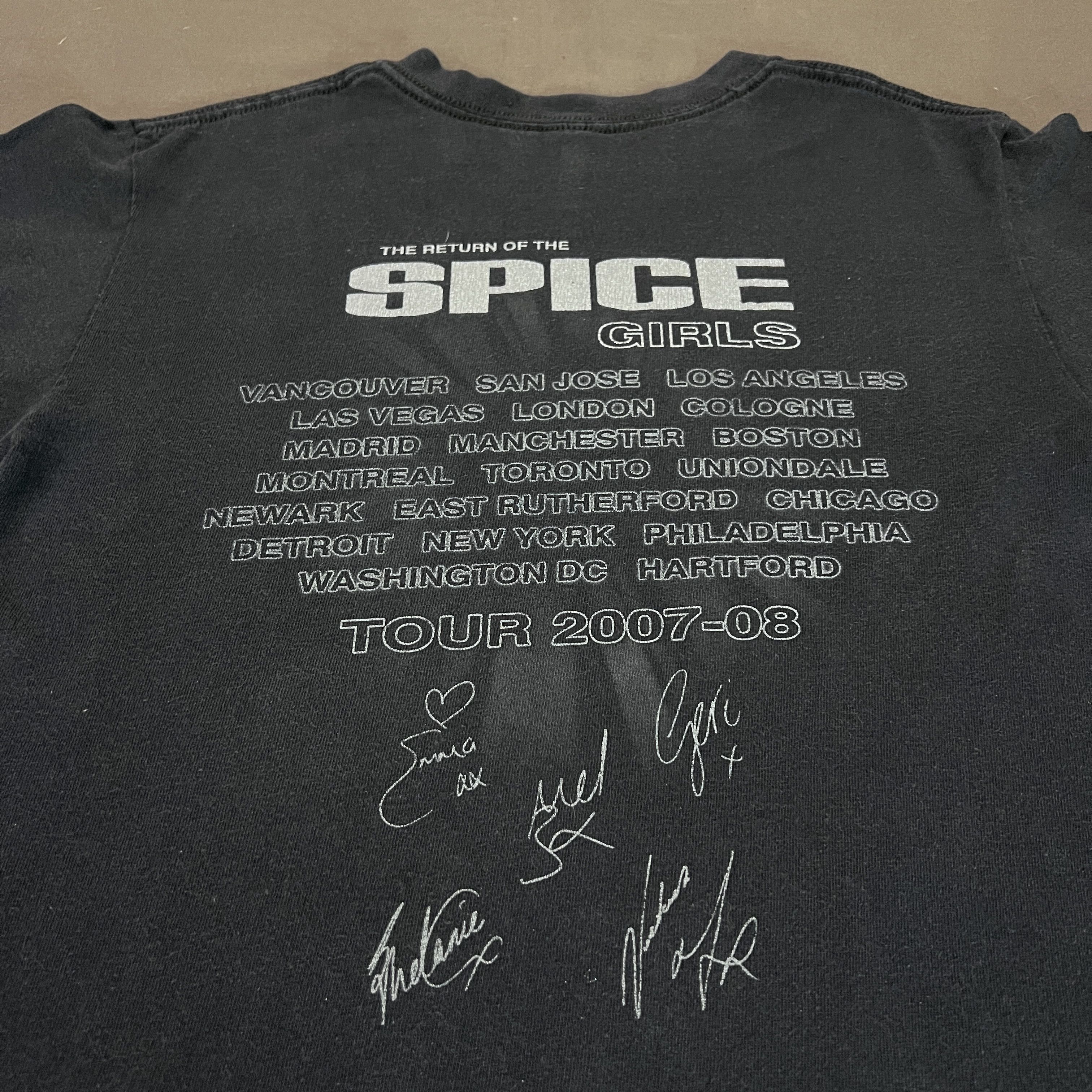 Band Tees × Rap Tees × Vintage Vintage Y2K Spice Girls Promo Tour Tee Dance pop Size US S / EU 44-46 / 1 - 6 Thumbnail
