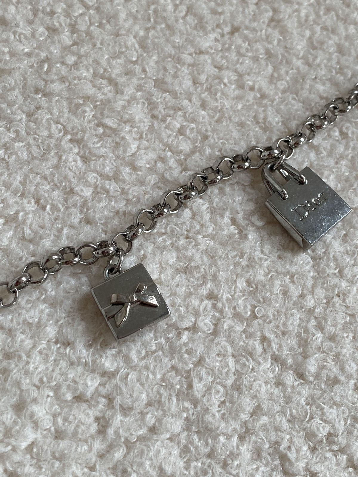 Dior Dior charm bracelet in silver tone Size ONE SIZE - 6 Thumbnail
