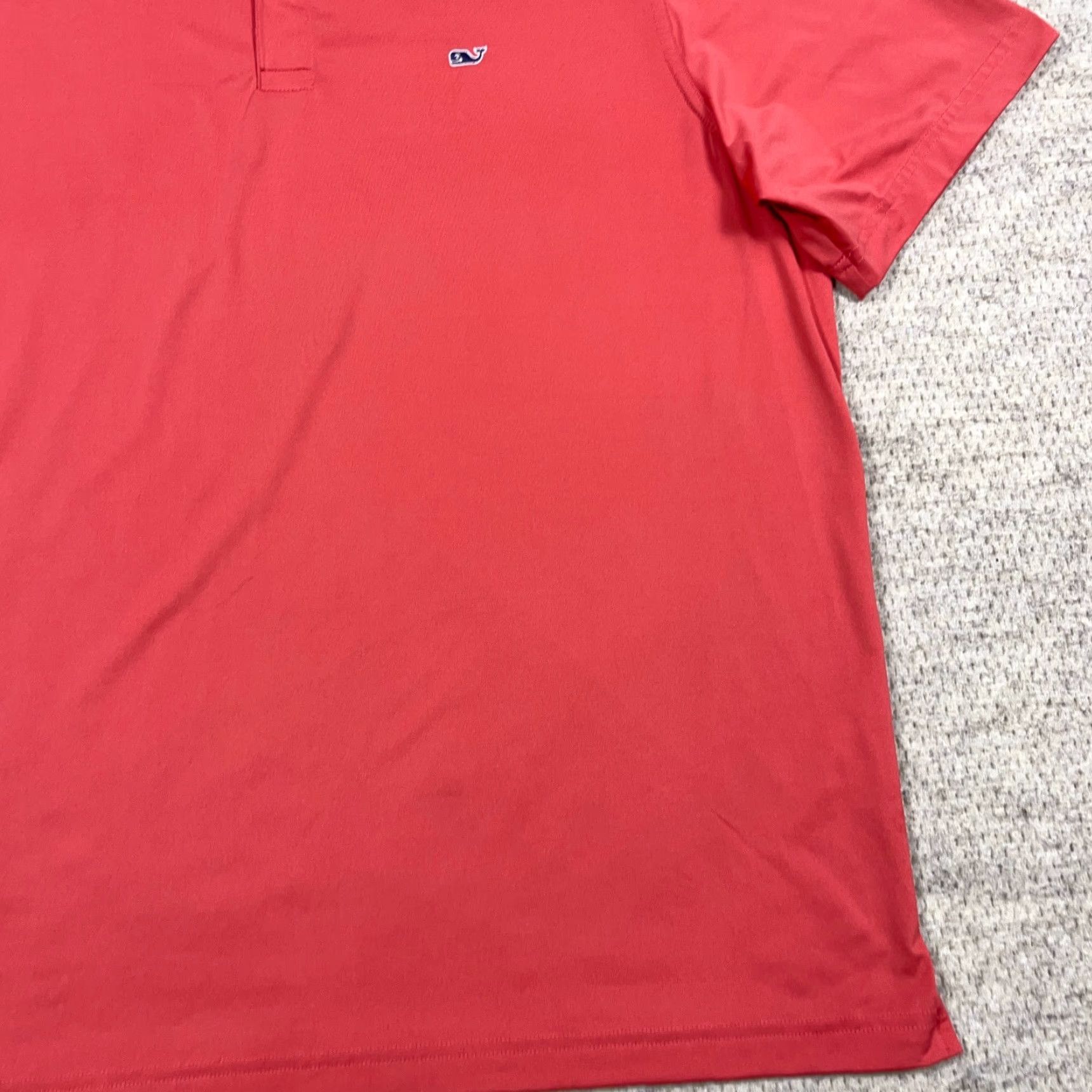 Vineyard Vines VINEYARD VINES Polo Shirt Men XL Pink Performance Solid Wicking Salmon Golf Polo Size US XL / EU 56 / 4 - 4 Thumbnail