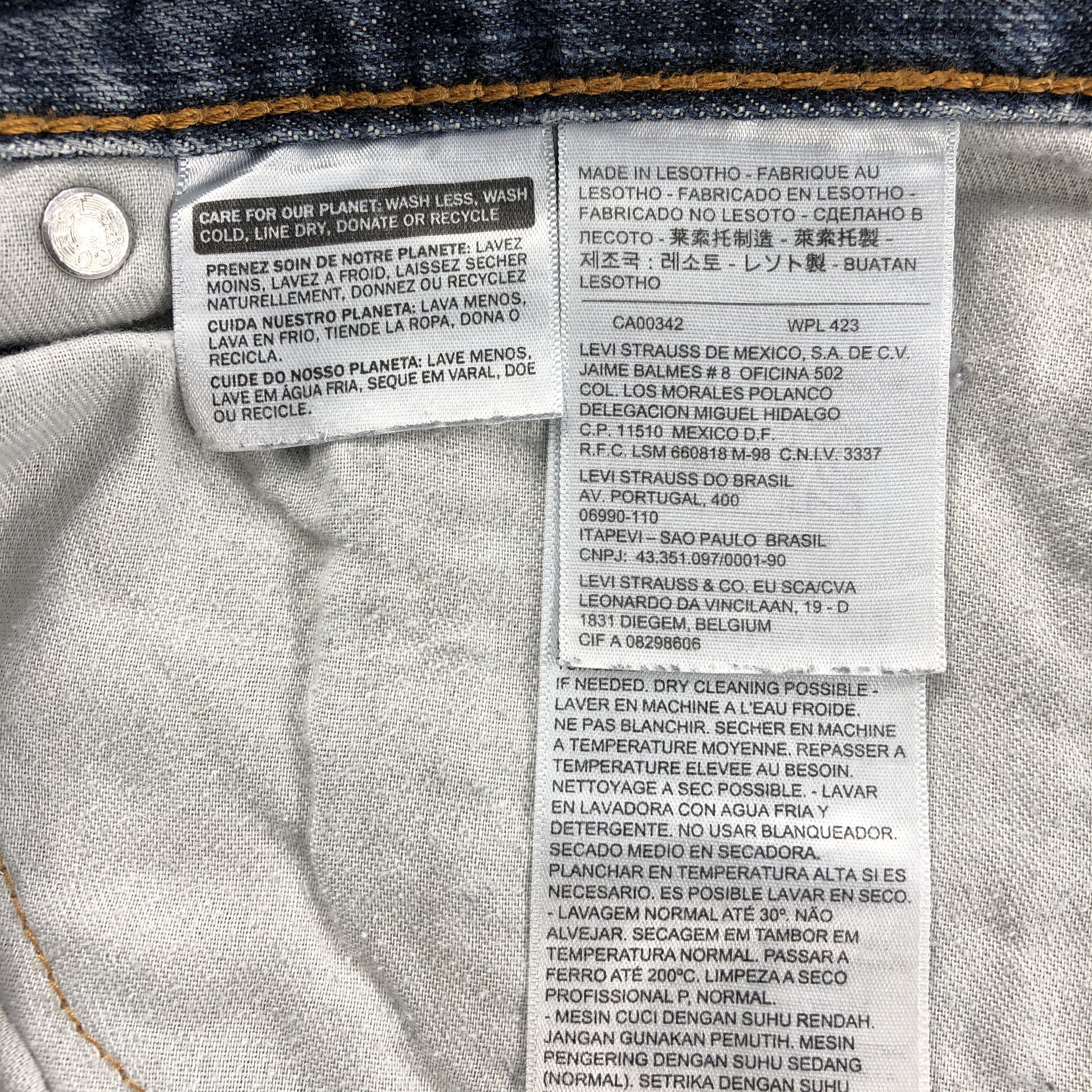 Levi's × Vintage Vintage Blue Wash Levis 505 Jeans-JM1754 Size US 39 - 10 Thumbnail