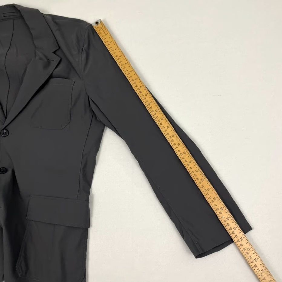 Eddie Bauer Eddie Bauer Travex Blazer Sport Coat Adult Mens 44 Gray Nylon Spandex Performance Jacket Blazer Regular Men? Size 44R - 6 Thumbnail