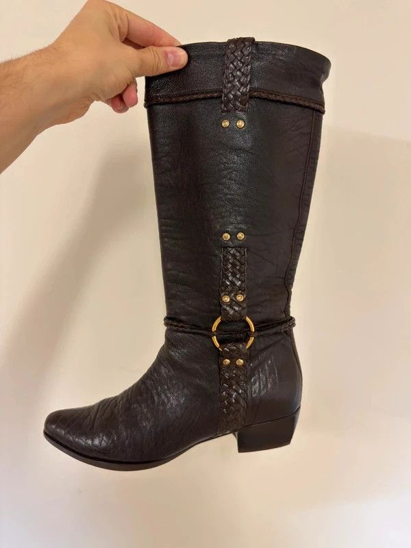 Fendi Botas Fendi Piel Nappa estilo Size US 8 / IT 38 - 2 Thumbnail