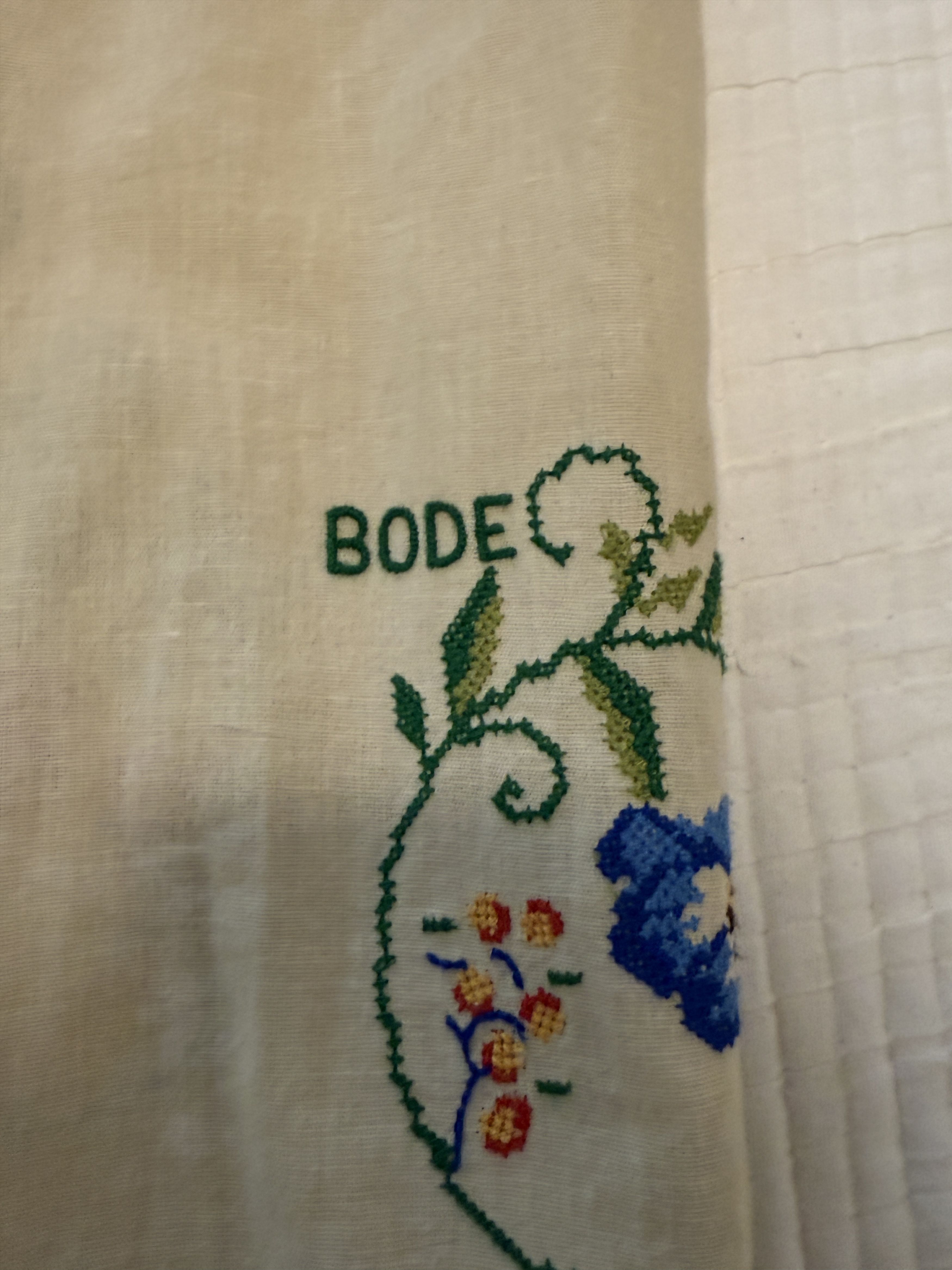 Bode Extremely rare BODE Morning Glory LS Shirt Size M/L Size US M / EU 48-50 / 2 - 2 Thumbnail