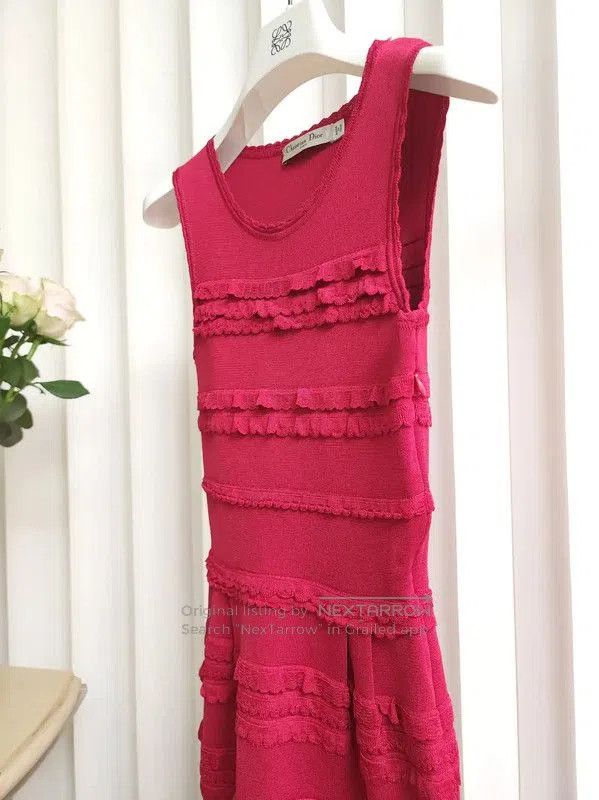 Dior Dior Spring Pink Short Dress for Women . Size XXS / US 00 / IT 34 - 2 Thumbnail
