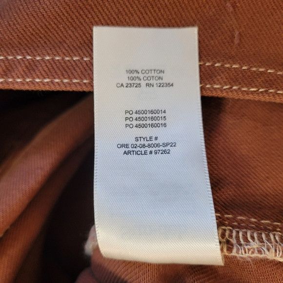 Aritzia Aritzia Sun-deh Brown Dungarees Overalls - Size S Size 28" / US 6 / IT 42 - 6 Thumbnail