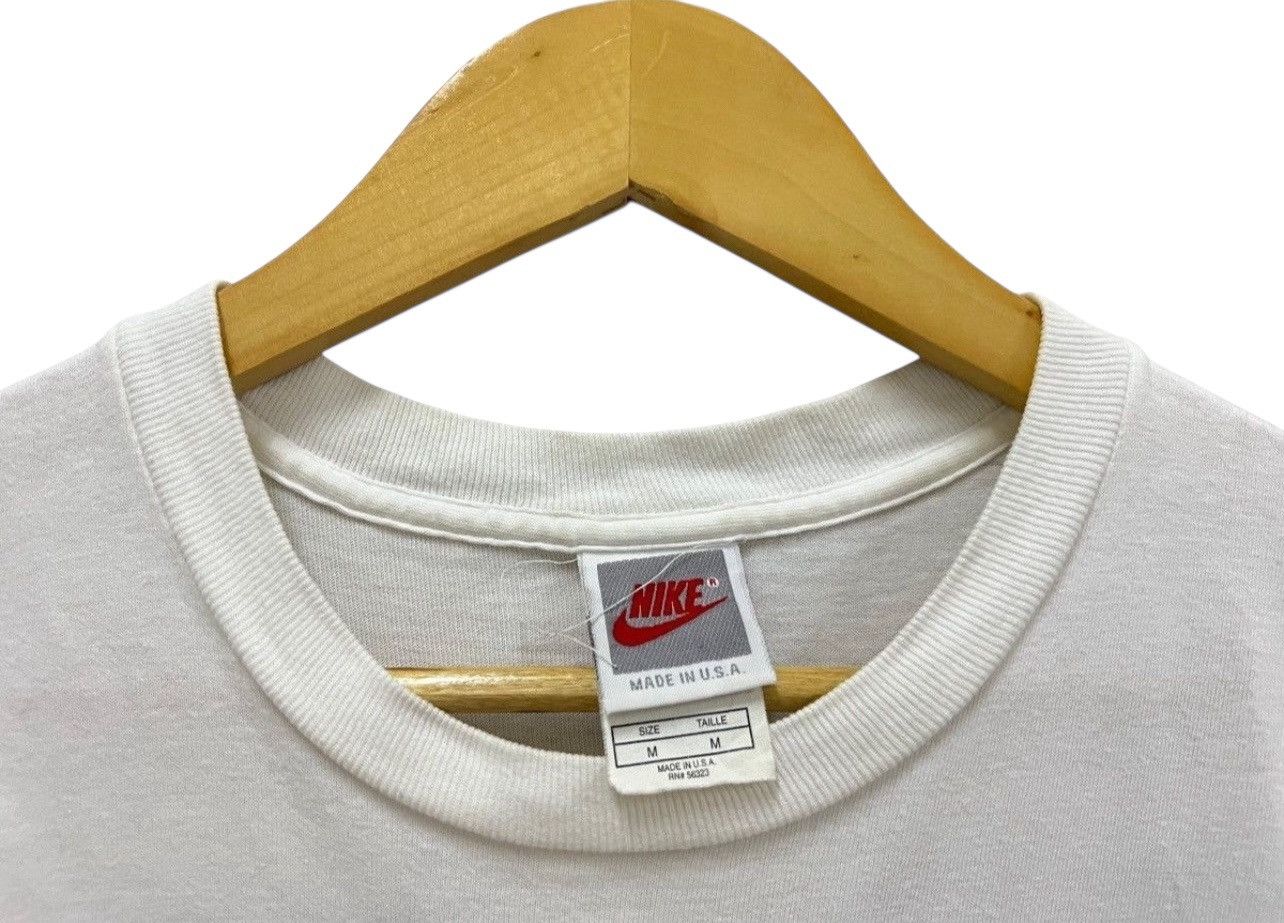 Vintage Vintage 90s NIKE Made in USA Big Logo Backhit Large Size US L / EU 52-54 / 3 - 8 Thumbnail