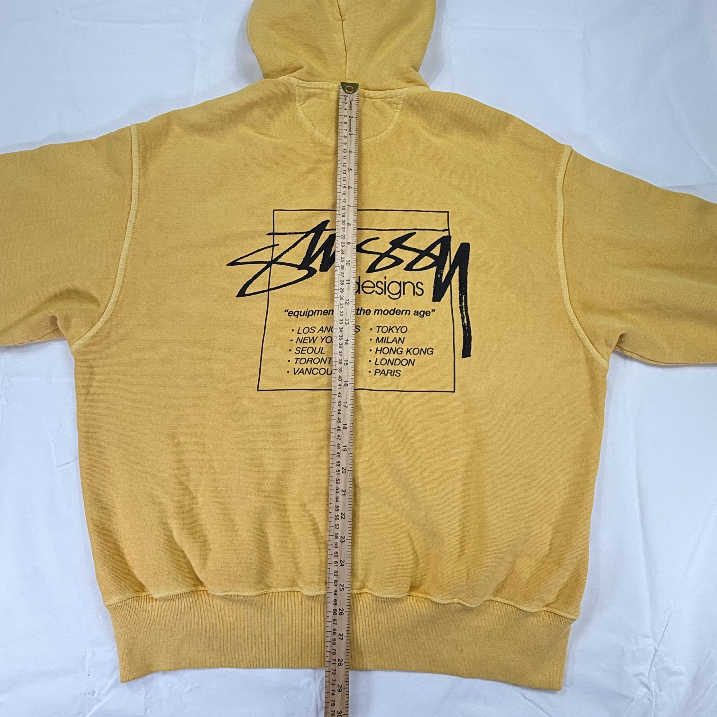 Stussy Stussy World Tour Zip Up Hoodie XXL 1975079 New With Tags Size US XXL / EU 58 / 5 - 4 Thumbnail