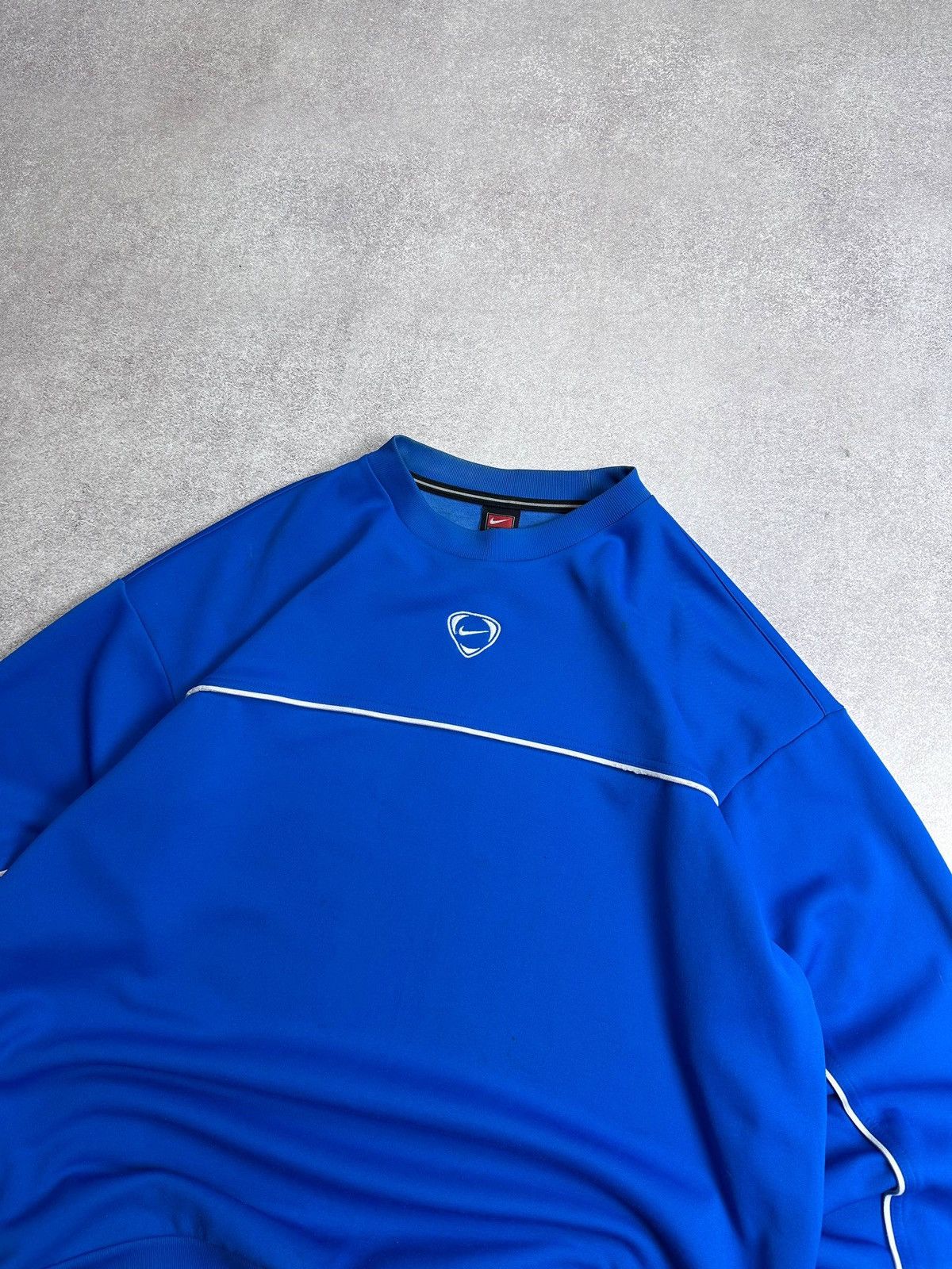 Nike Vintage 90s Nike Team Boxy Sweatshirt Y2K XL Size US XL / EU 56 / 4 - 2 Thumbnail