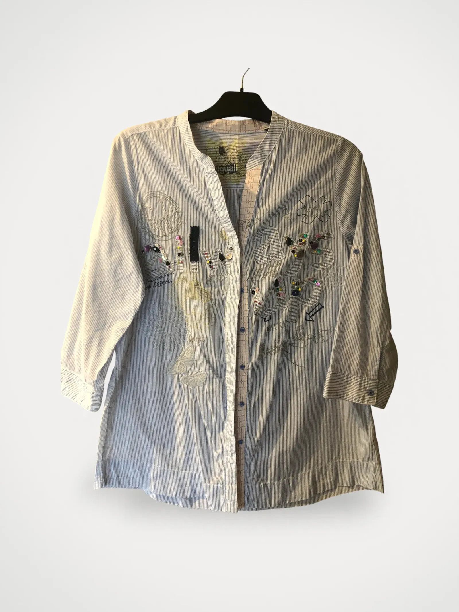 Desigual Desigual Blouse Size L / US 10 / IT 46 - 1 Thumbnail